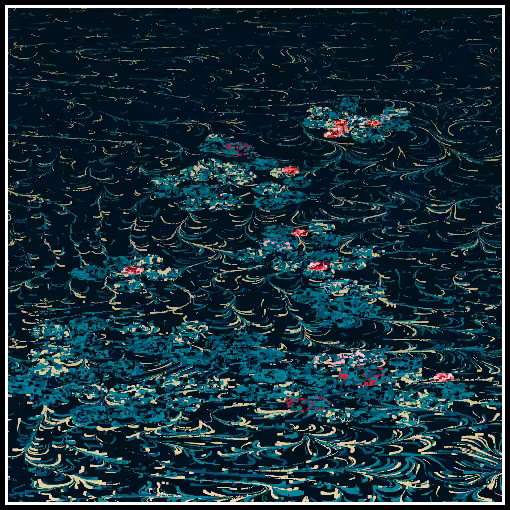 Polluted water lilies #27