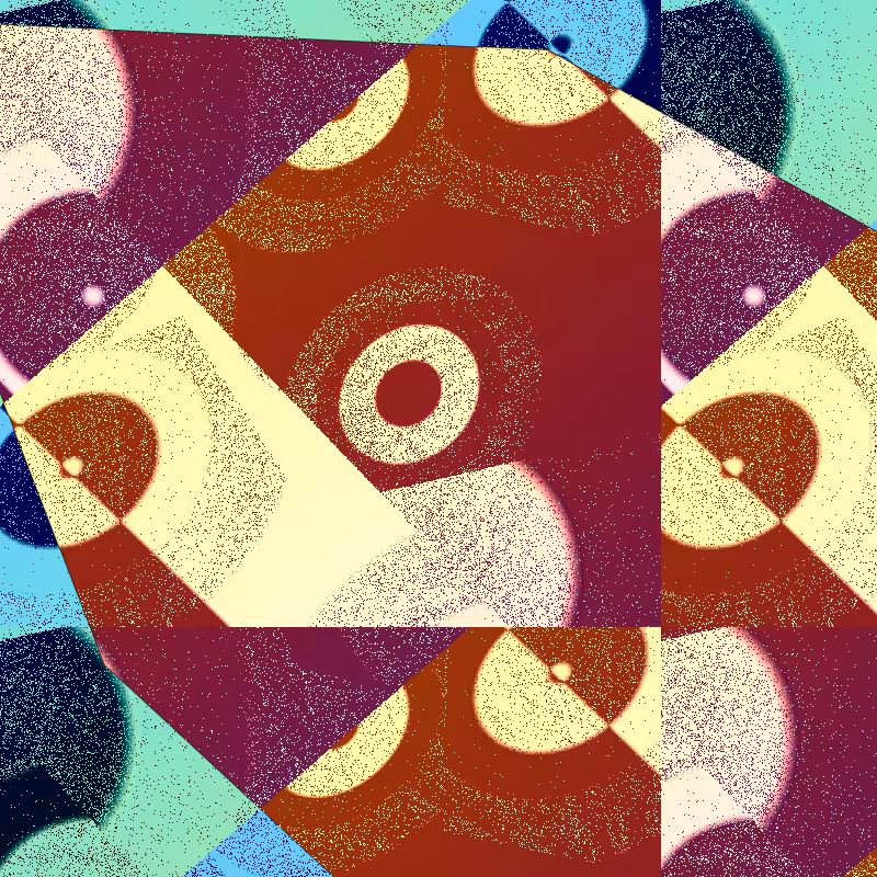 Crayon mirror #23