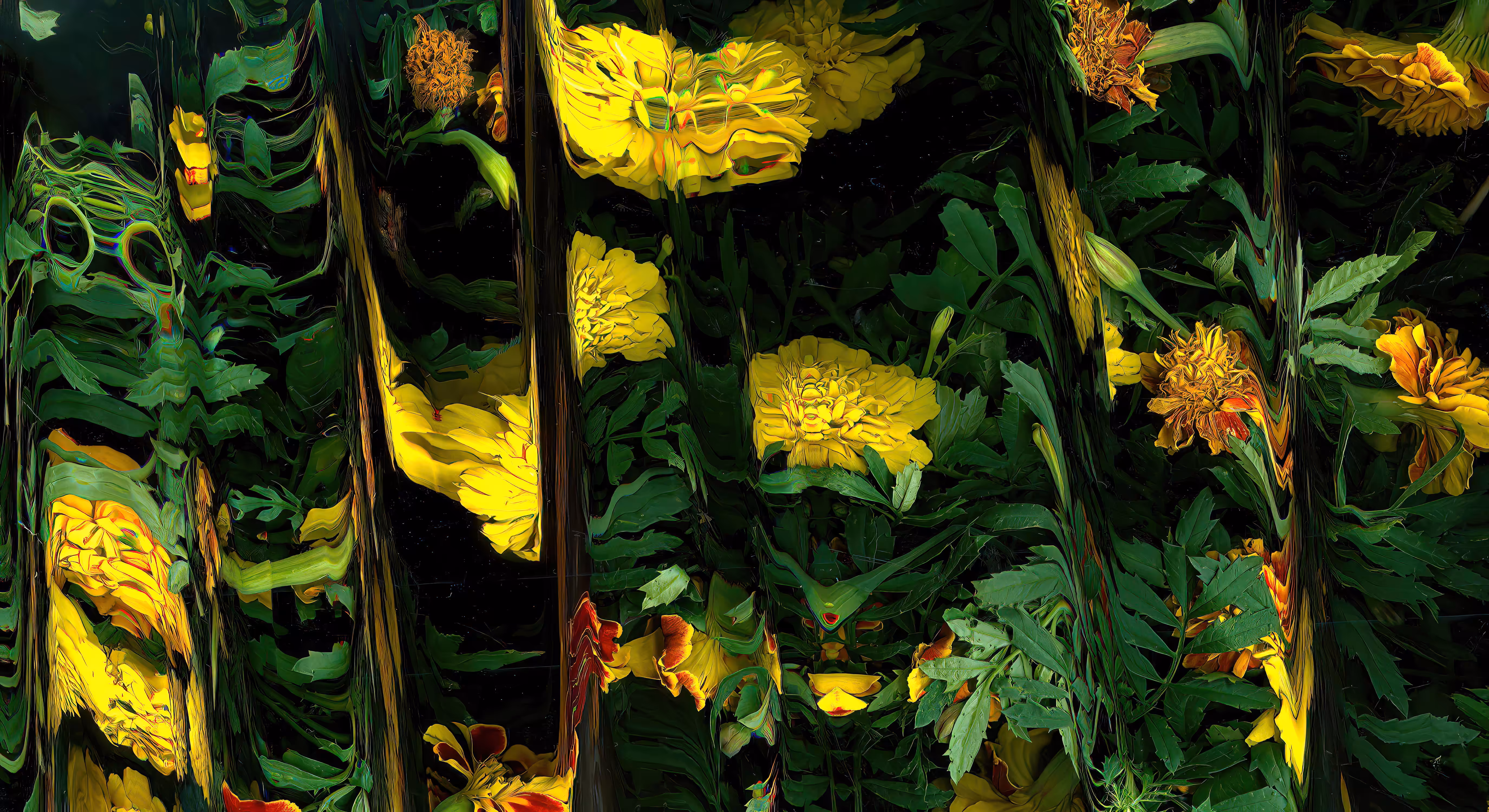 yellow cluster