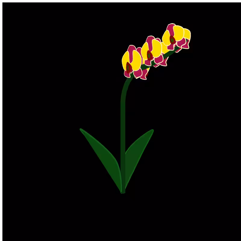 Meta Flower 13 - Orchids #2