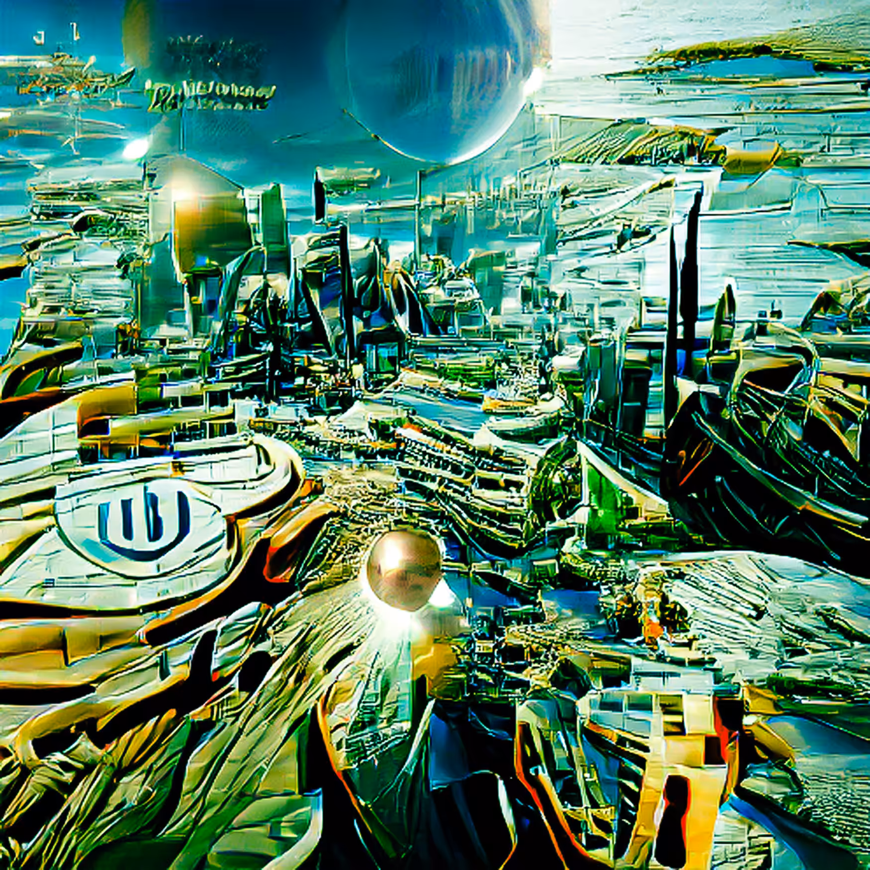 Visionary Planetary City 3000