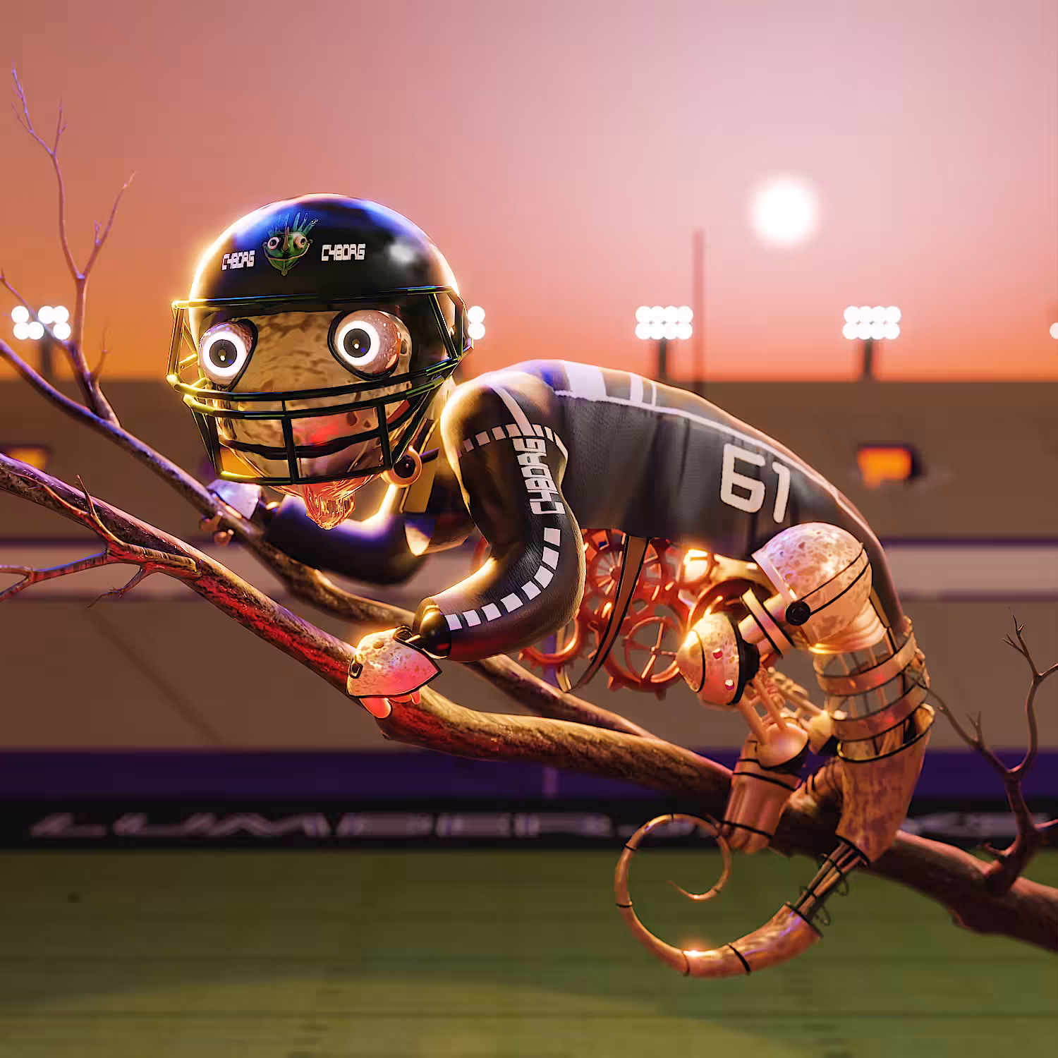 CHAMELEON.NO.62.- AMERICANFOOTBALL