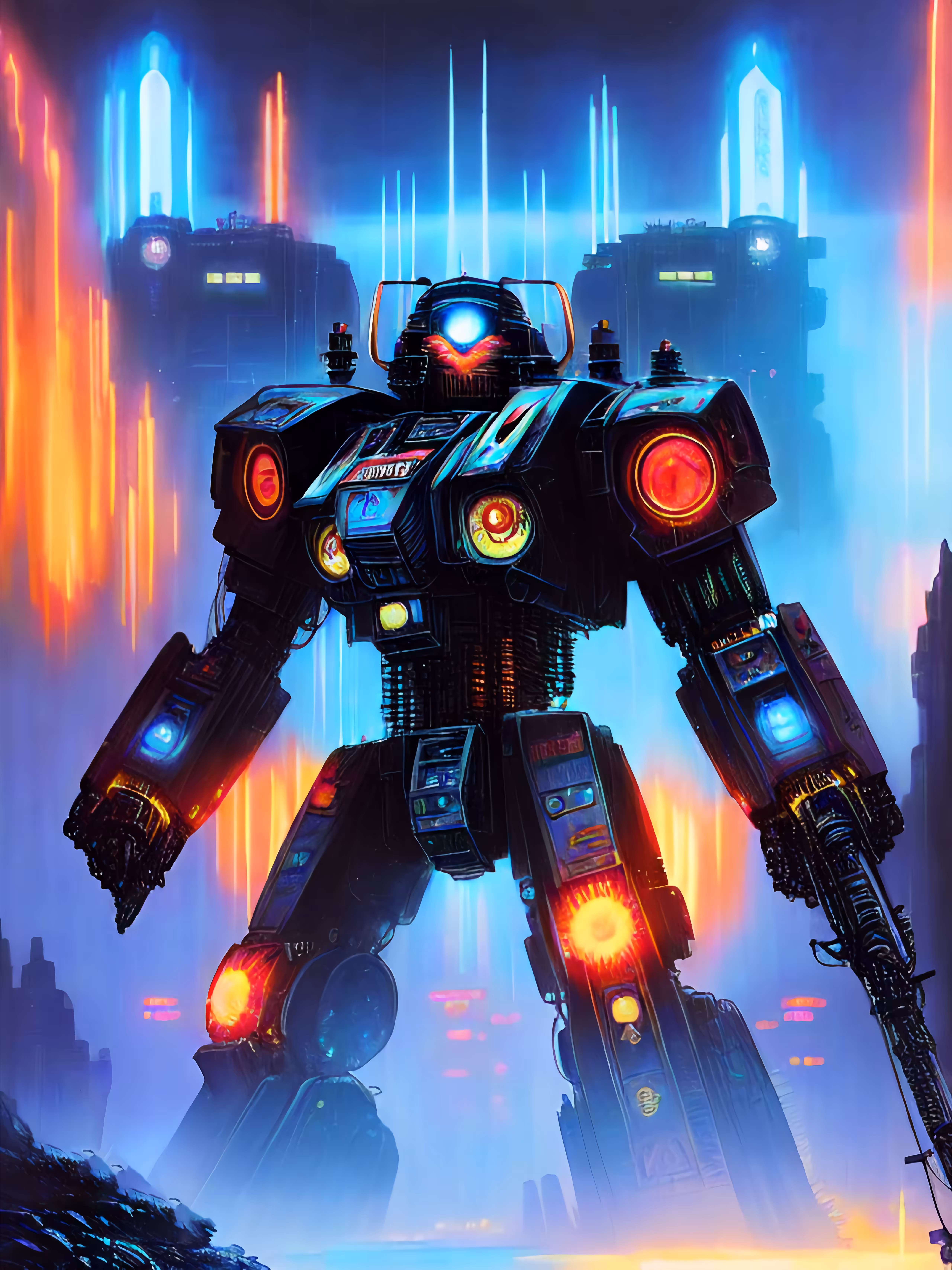 Shadow Mecha Promos: Battle Damage SM-01