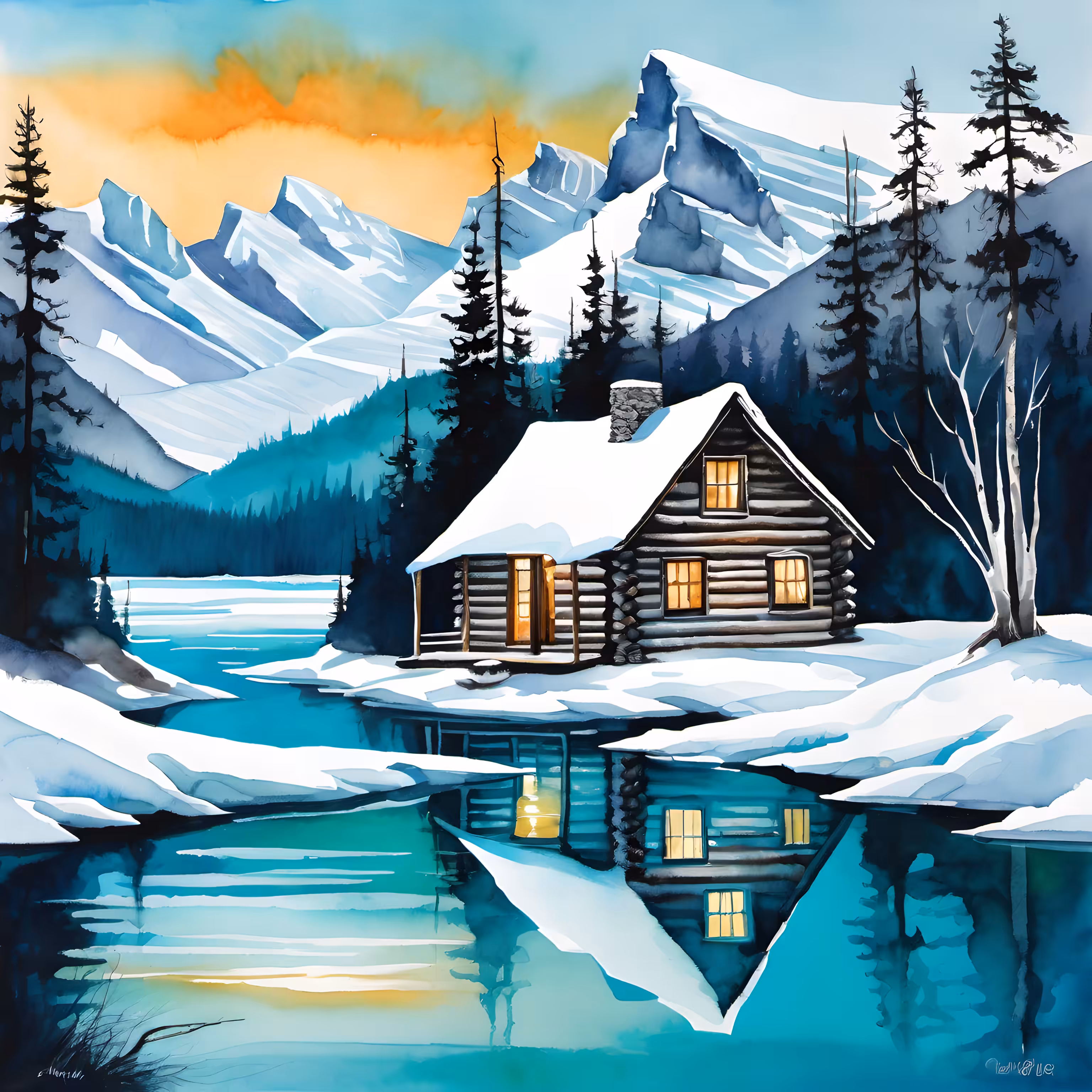 Glacial Lakes #10