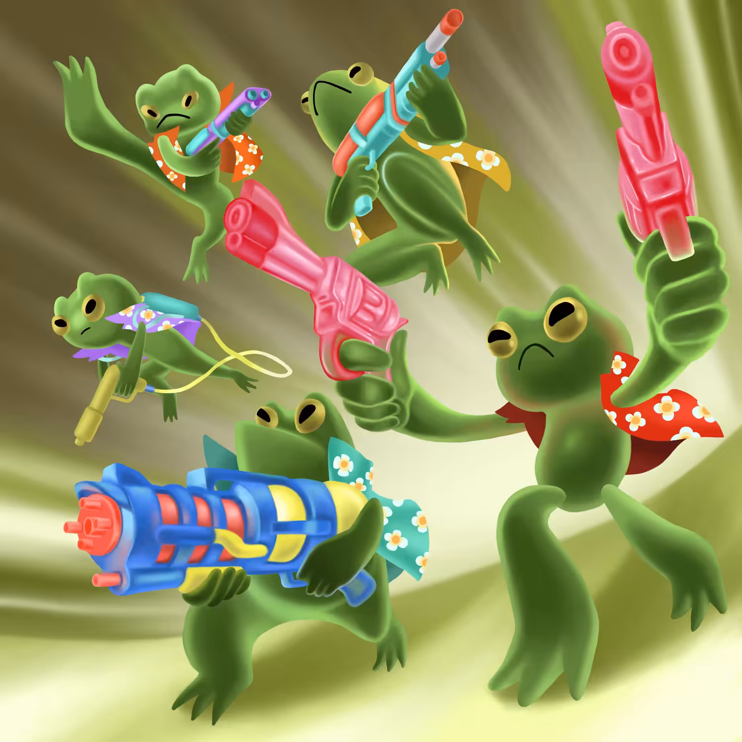 Happy Songkran Day🐸