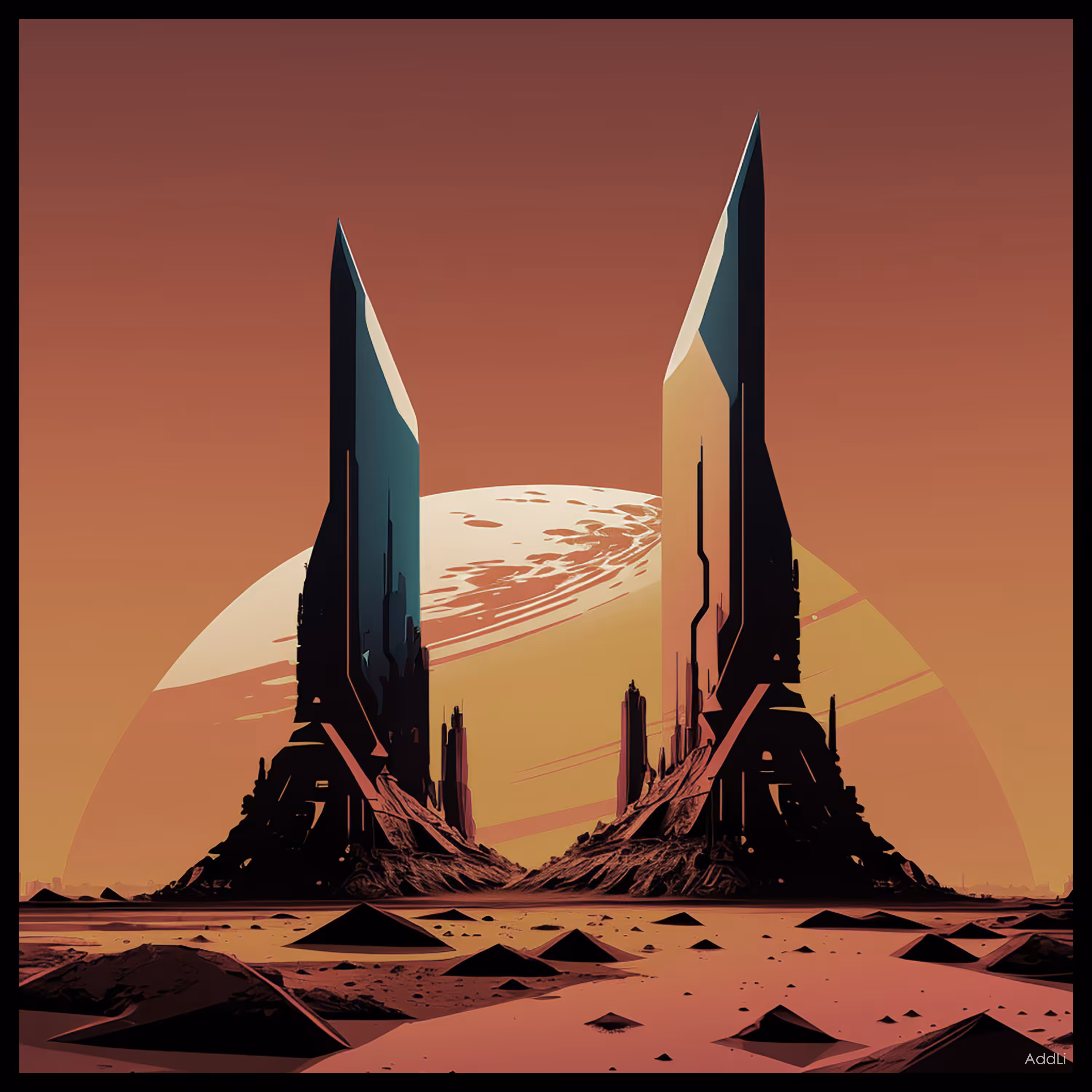 Martian Towers #25