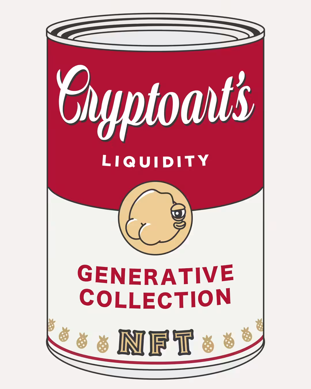 Cryptoart's NFT Can