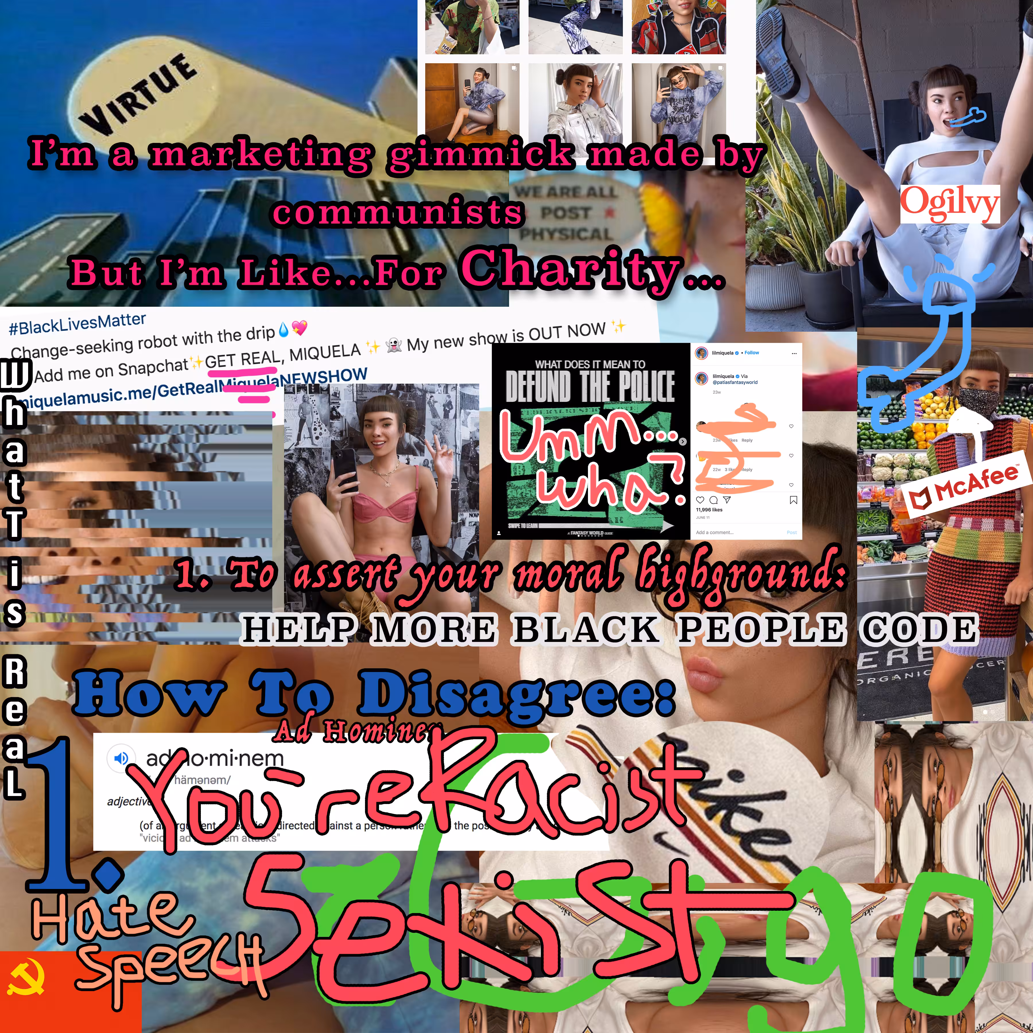 Lil Miquela (Ultimate Virtue Signal)