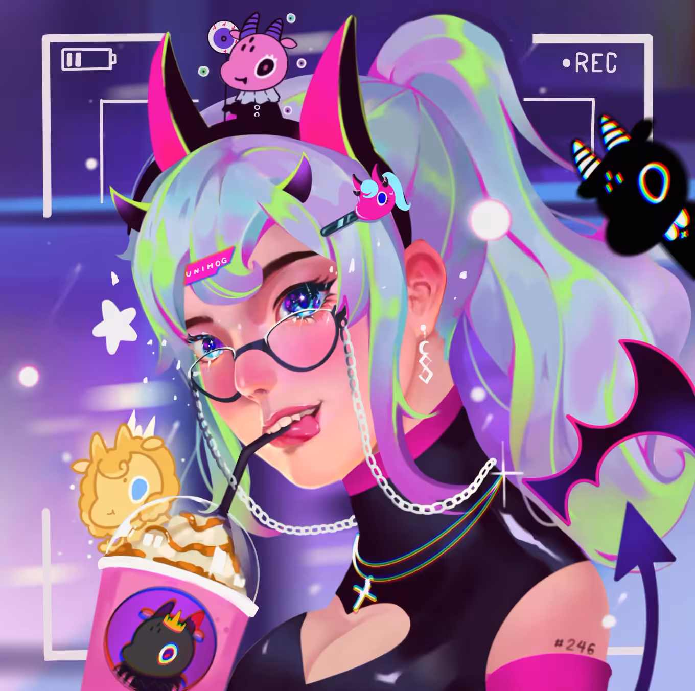 ETEGIRL X VAN GOAT ART CONTEST