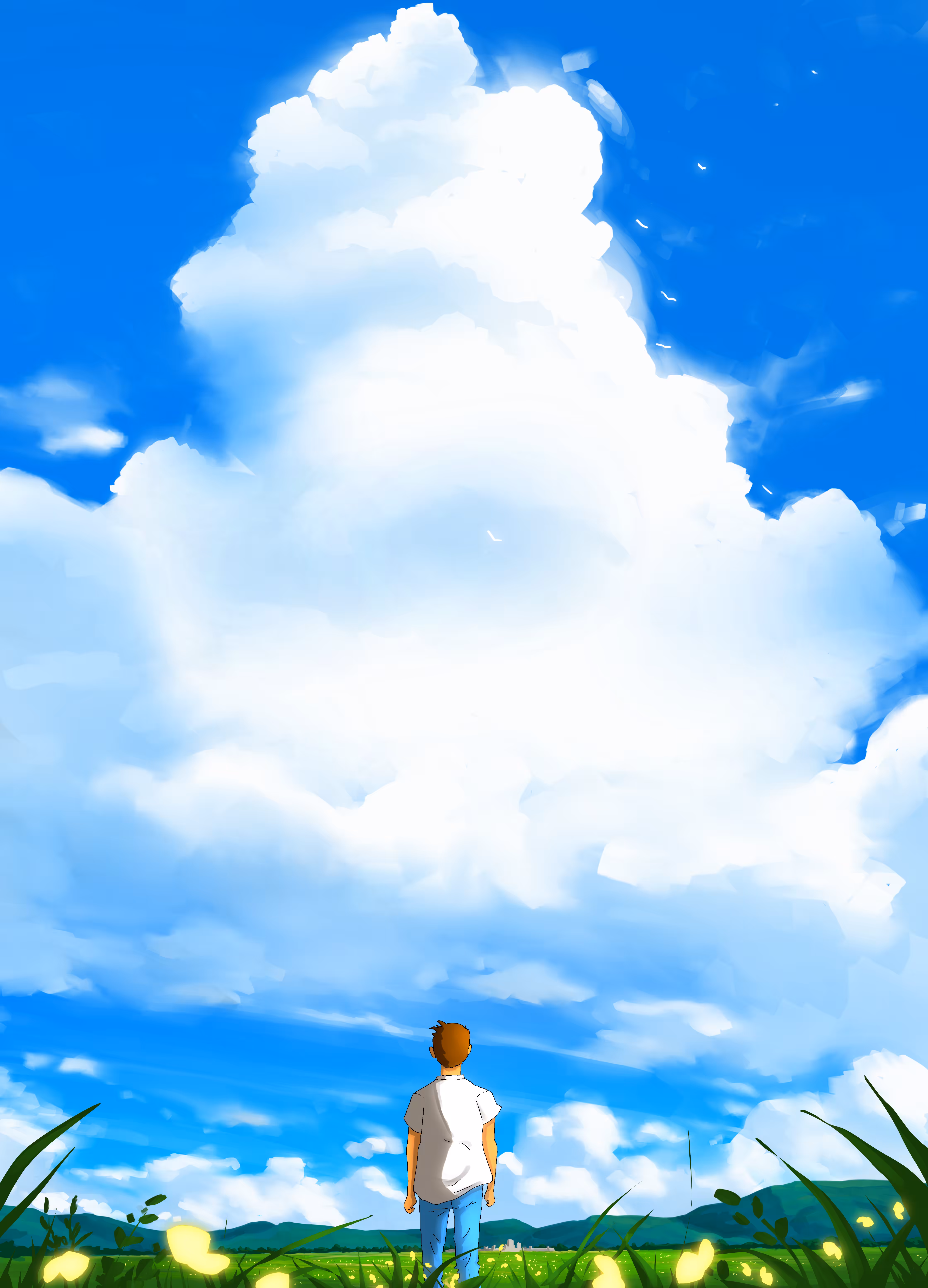 "The Big Clouds" - A summer day 