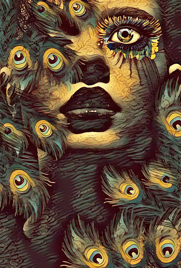 A woman s eyes