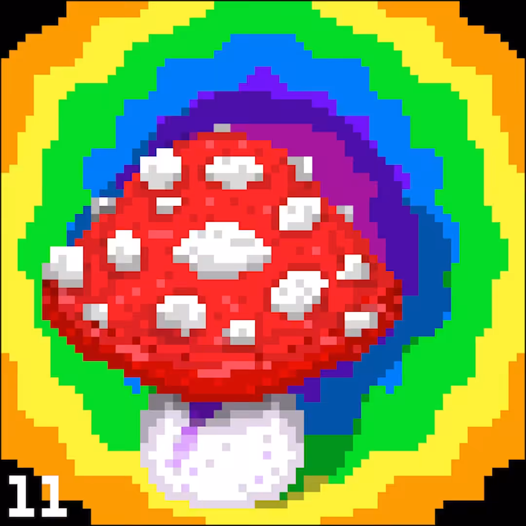 "Mushroom of Magic" - Galactible #11