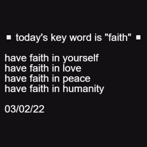 ◻️ today's key word ...