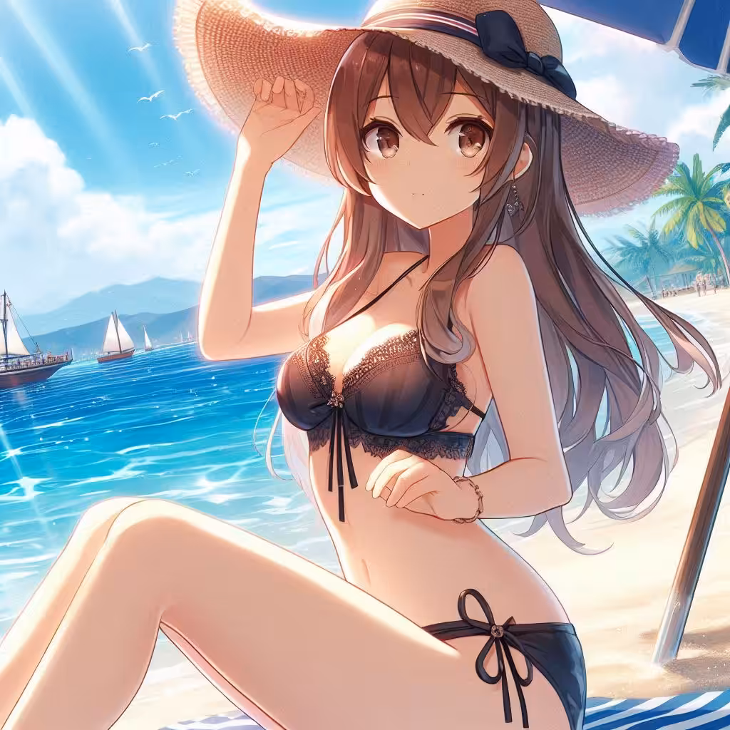 black sexy girl👙