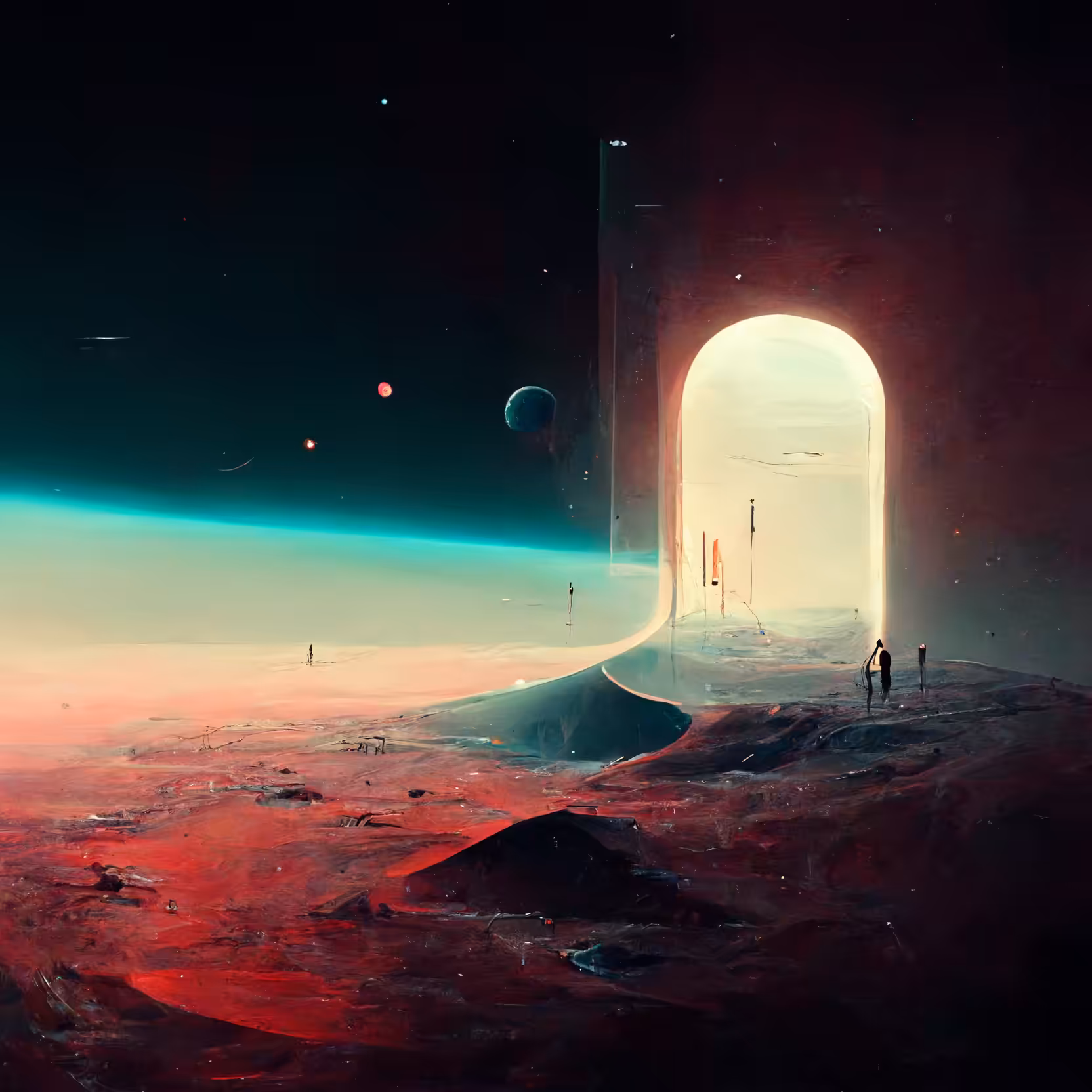 Distant Portals