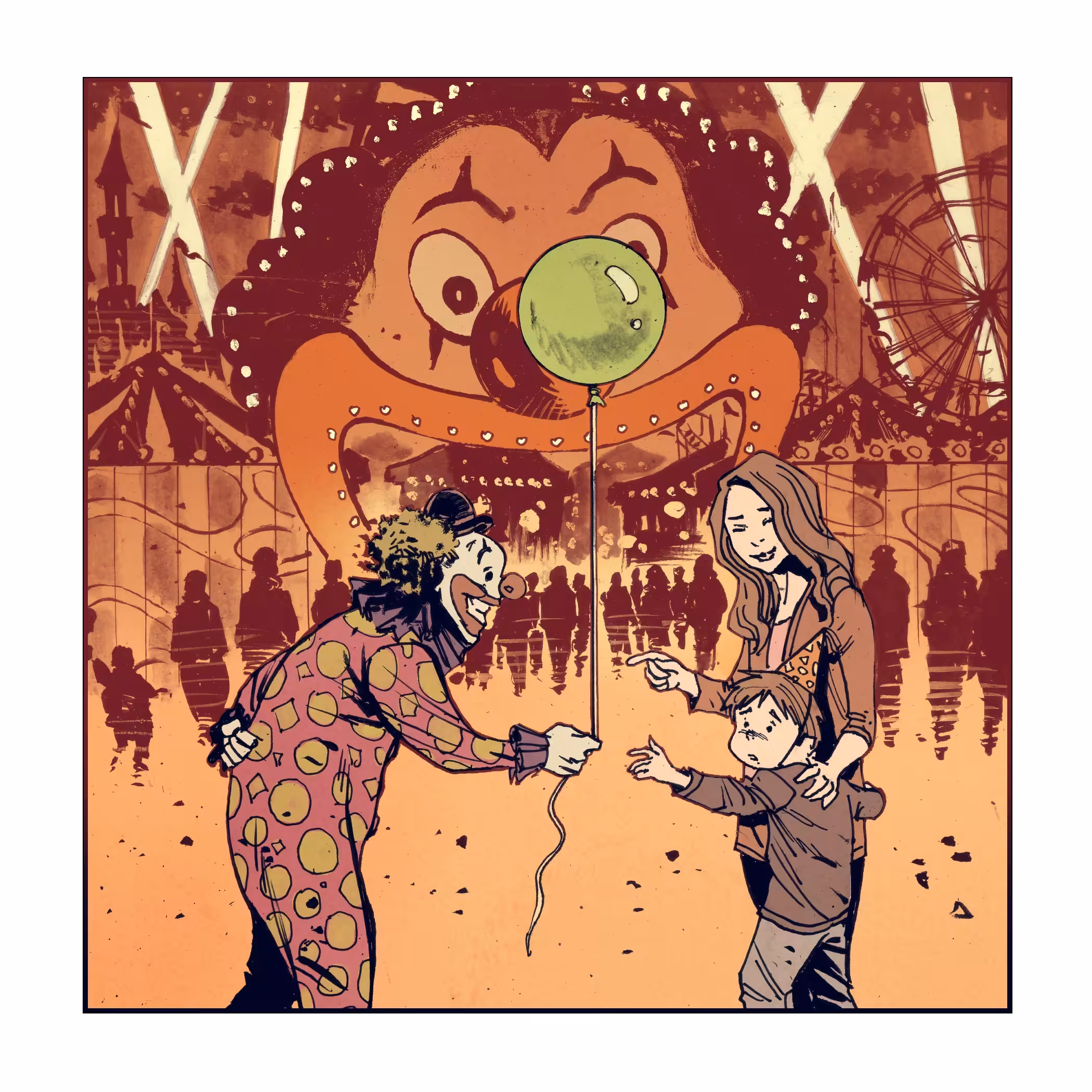CLOWN STRANGER - 1