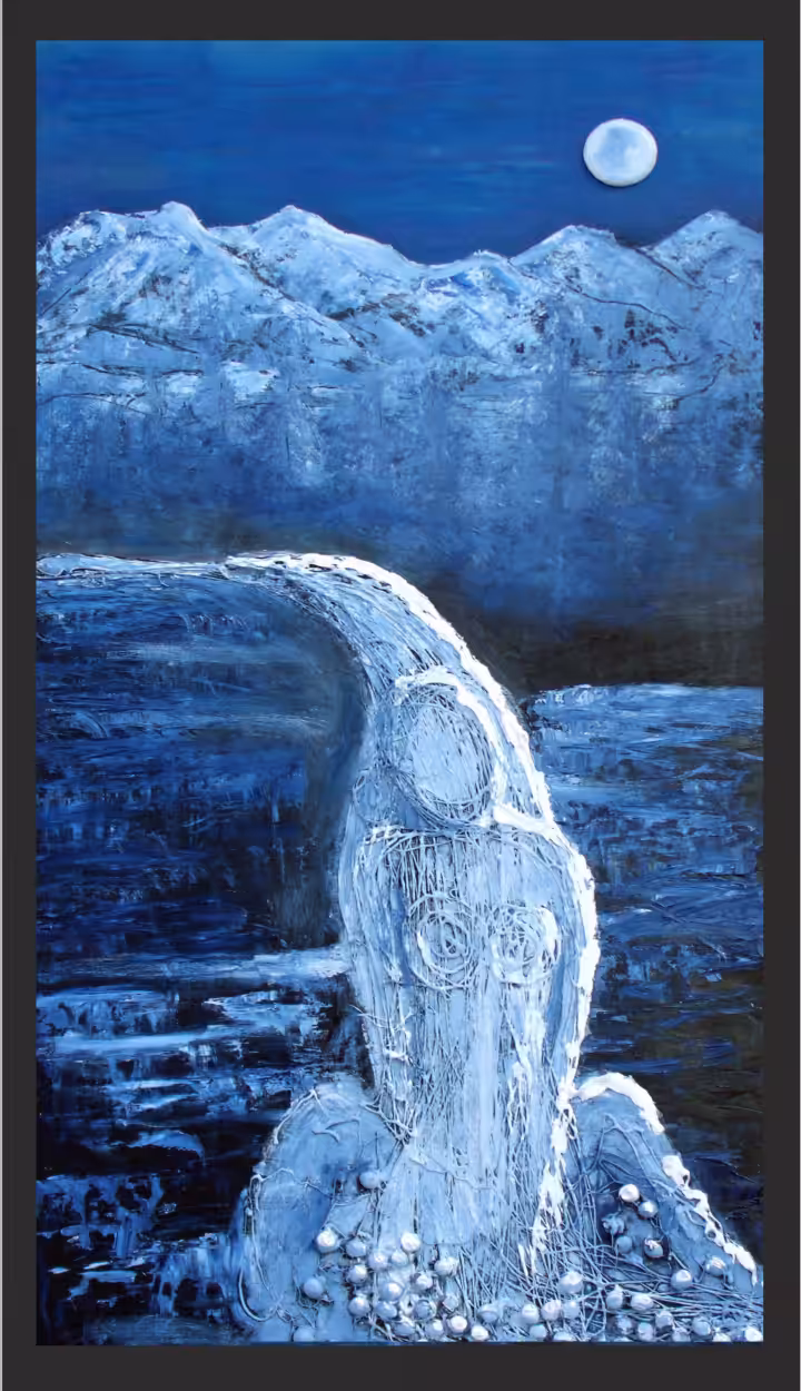 Figurative: Winter goddess 