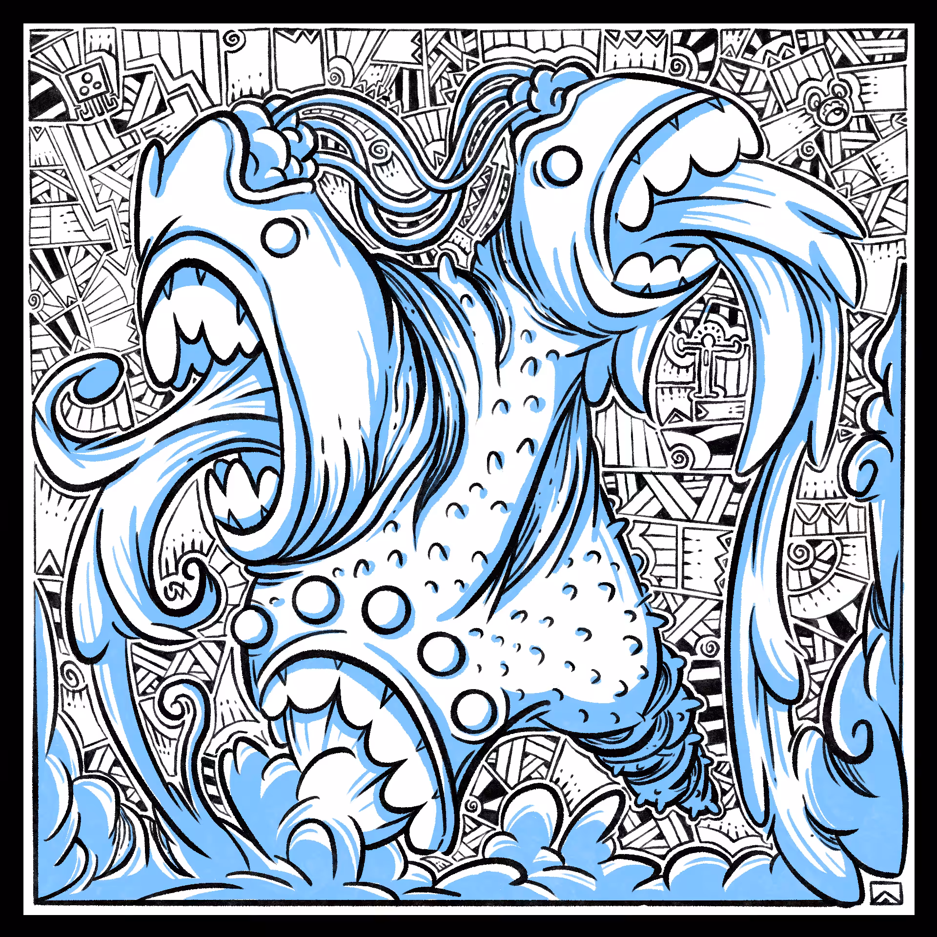 Creature 042 Lineart
