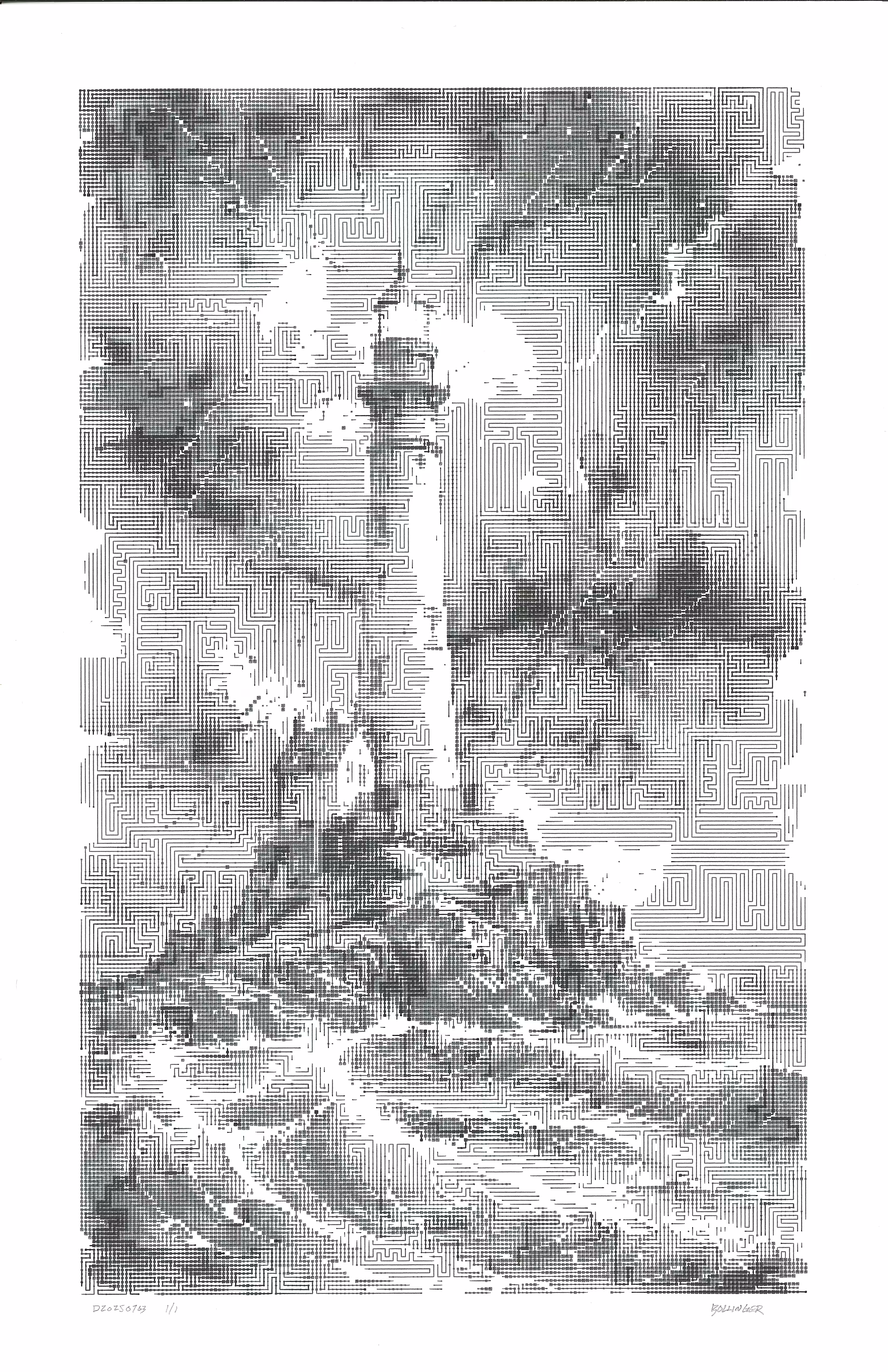 Physical Pen Plots: D20250703 Lighthouse #3