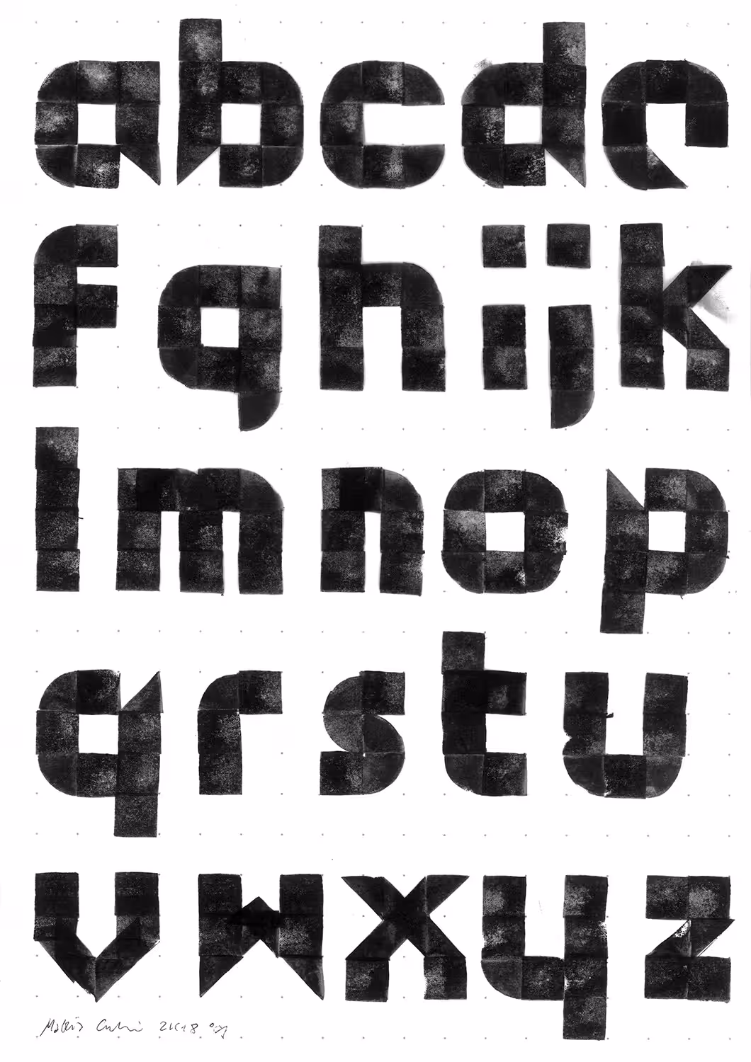 RS-1-003 Modular Alphabet