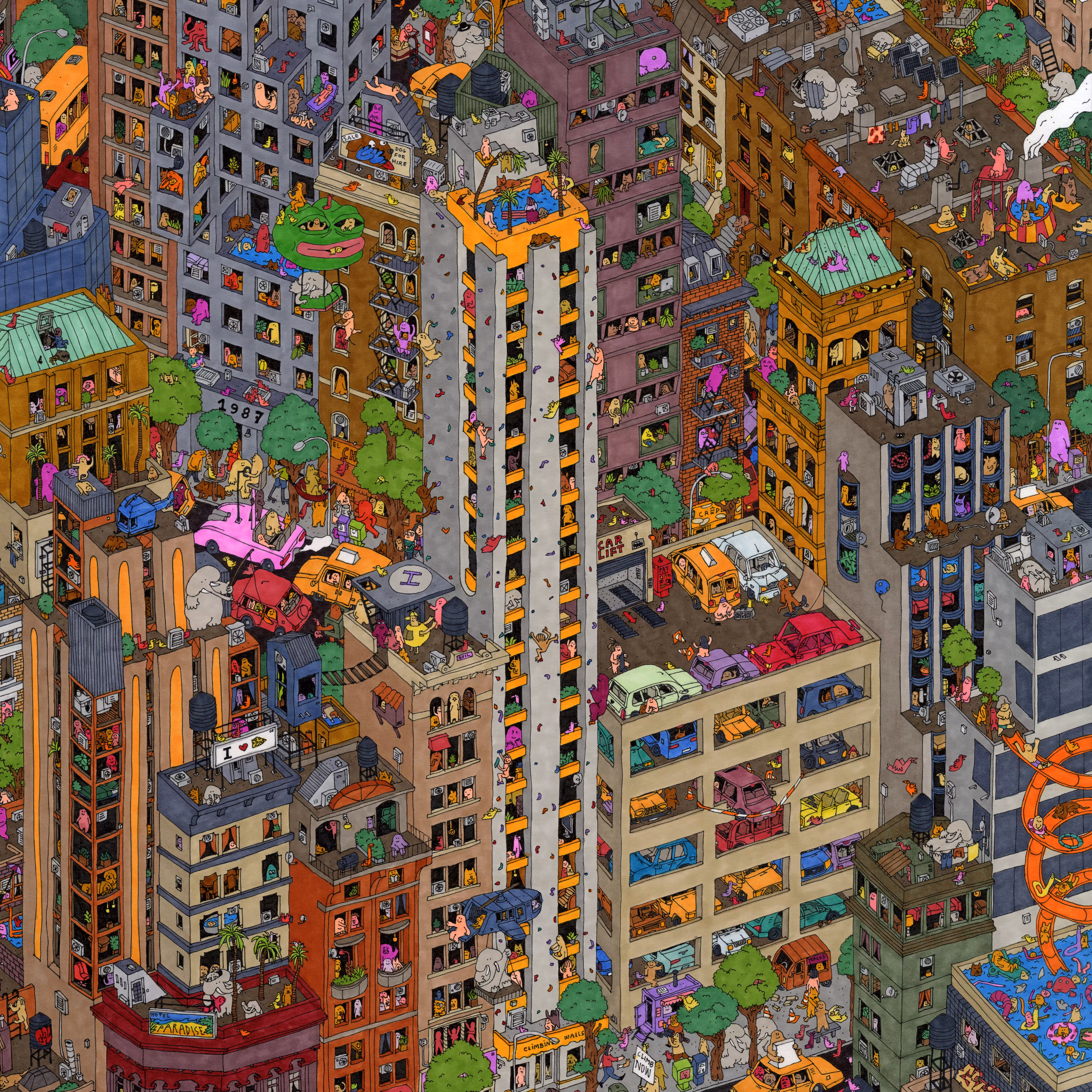 Neighbourhoods 03: Climbing Tower