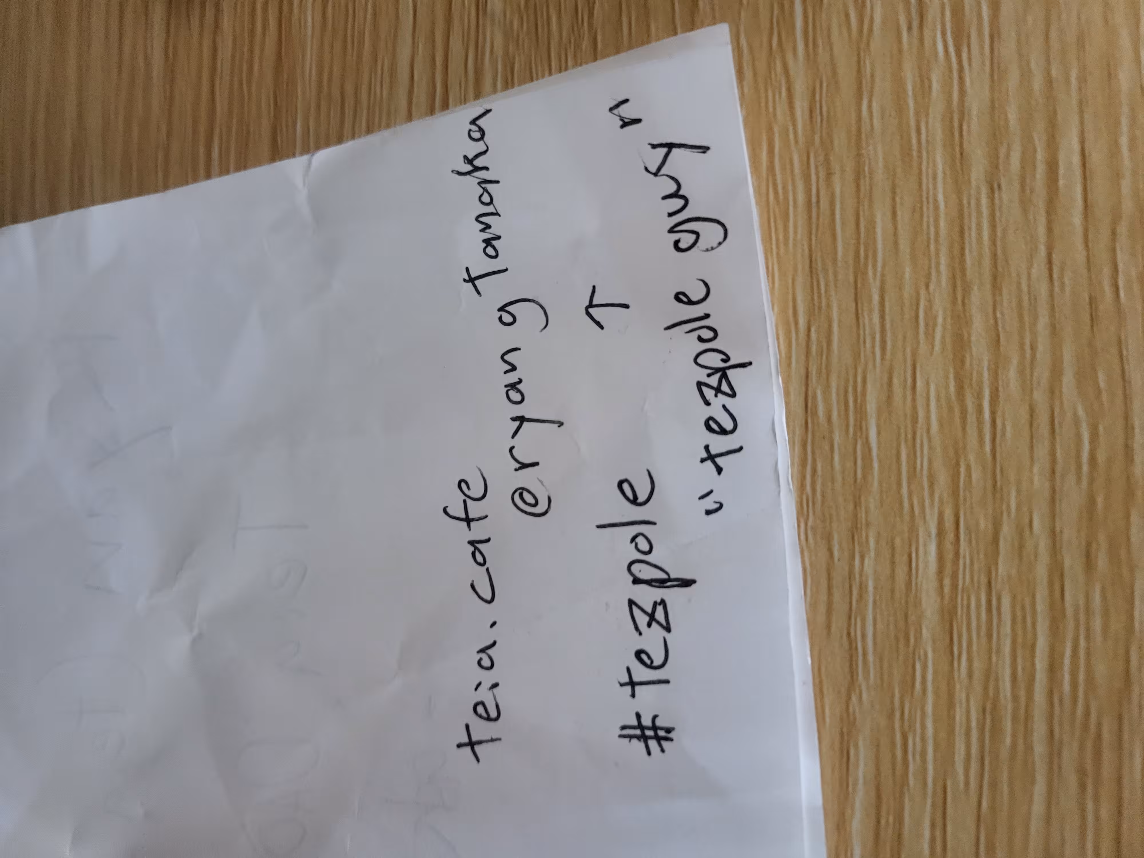 ryangtanaka's #Tezpole 2023 Adventures | 35 - Epilogue: Tezpole Biz Cards