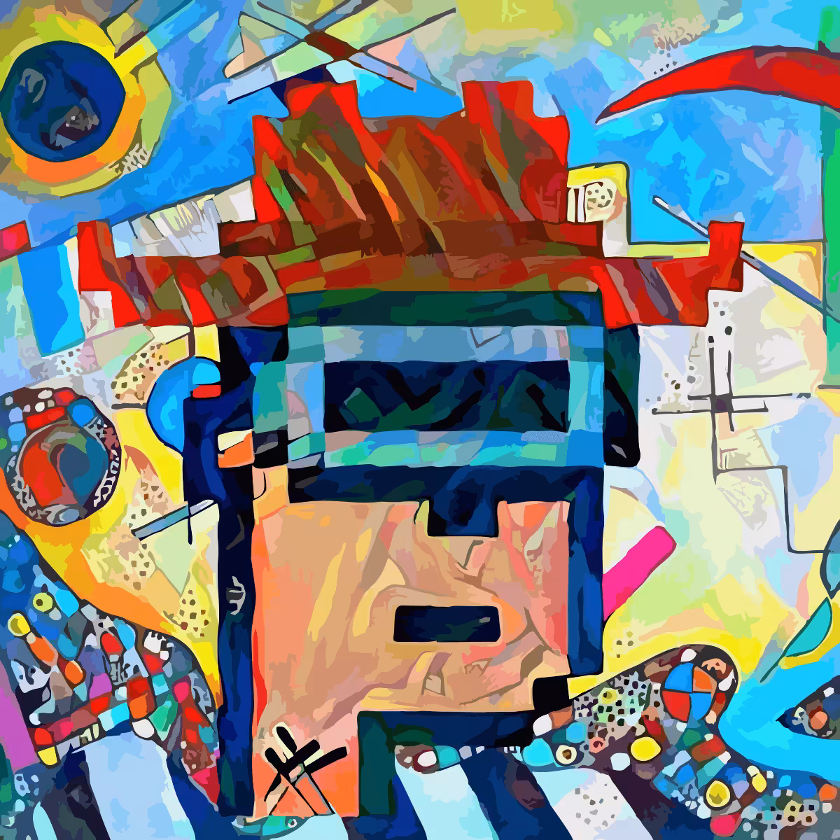 KandinskyPunks: Kandinsky Punk #052