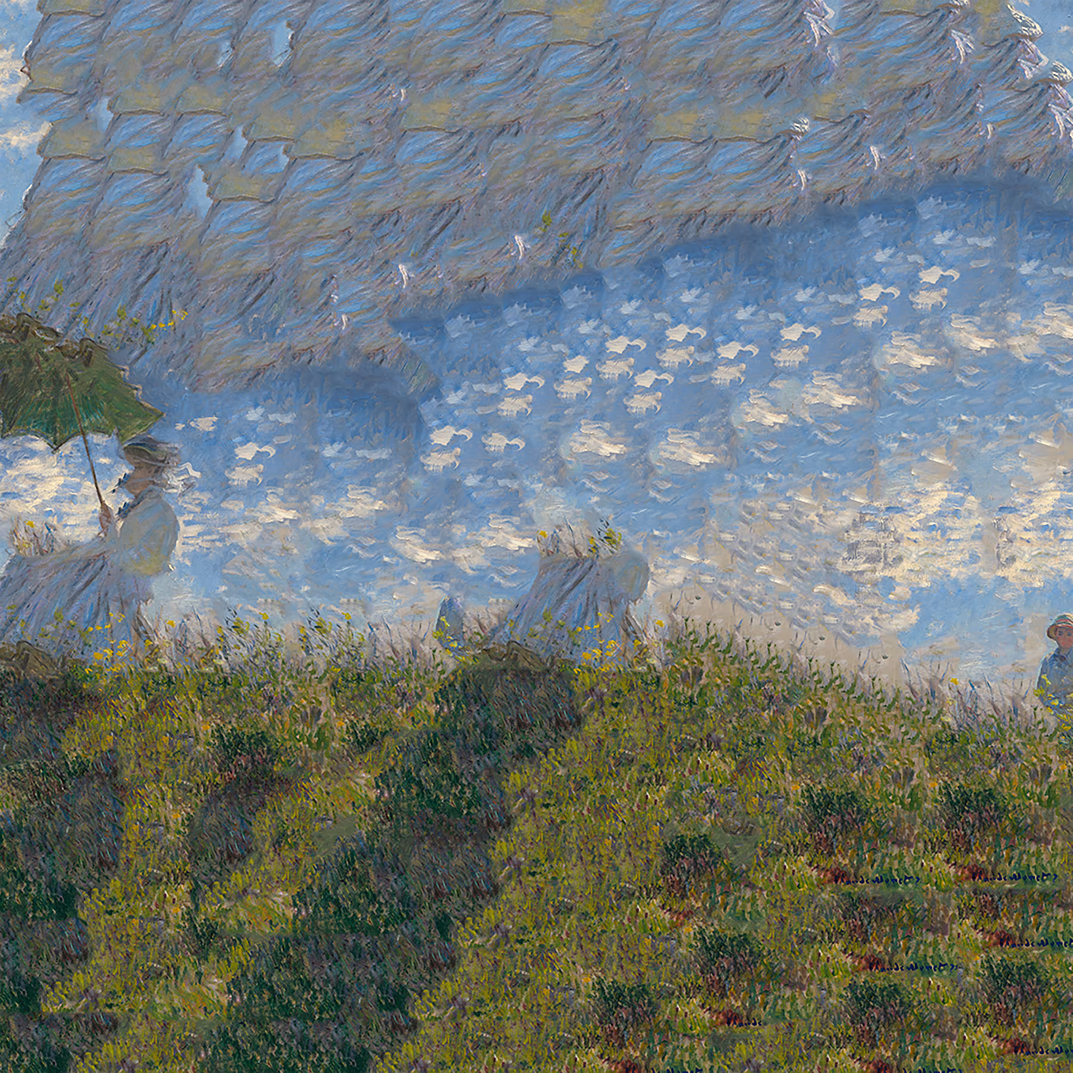 Re:masters - Monet - Woman with a Parasol