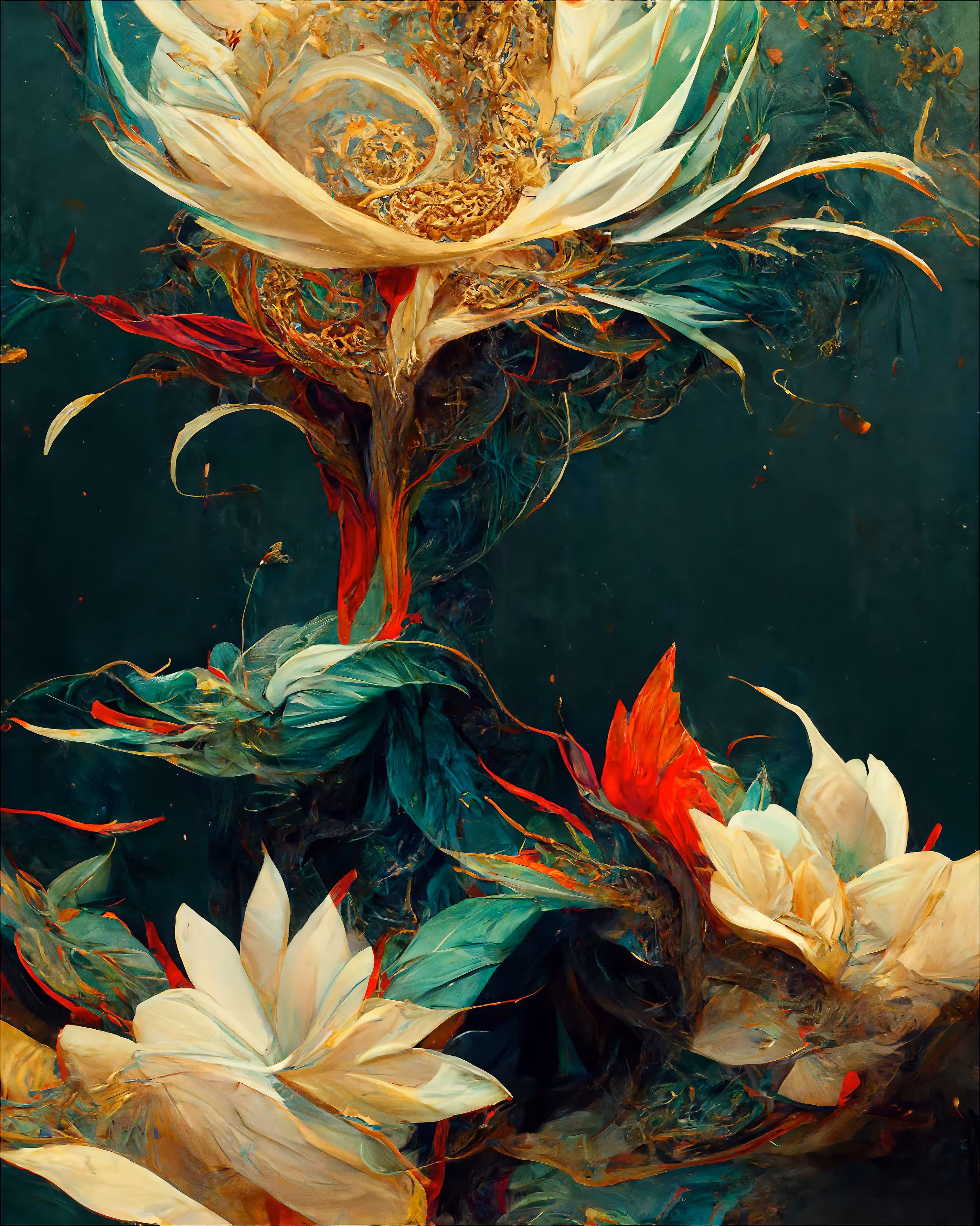 Spero Abstractions: The Flower That Reaches