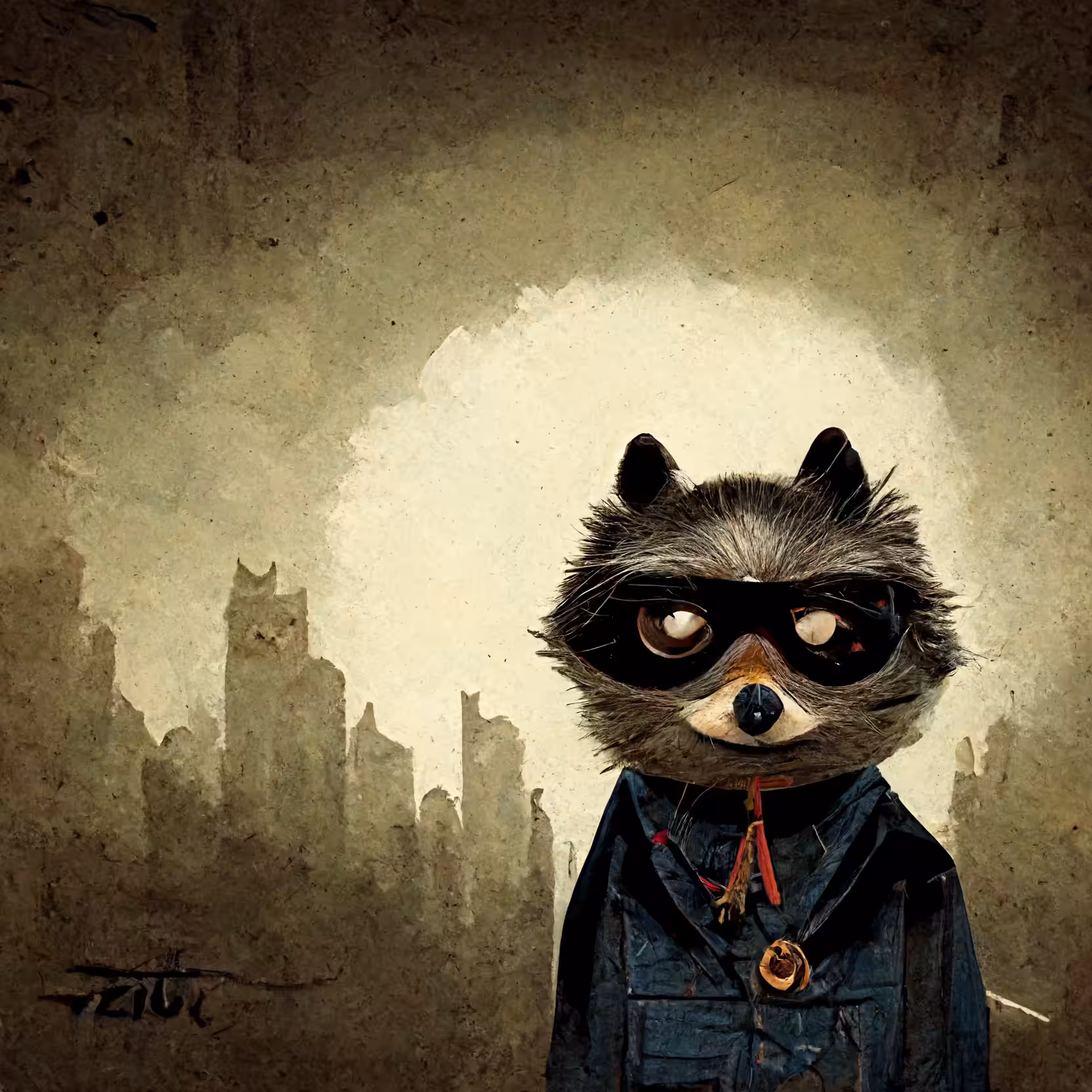 Rug Pull Racoon 046