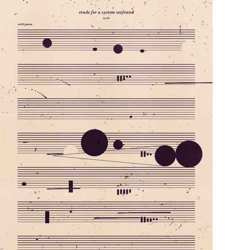 etude for a system unfound #206
