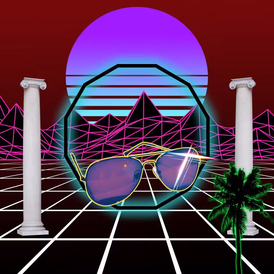 S Y N T H W A V E Nightlife Generator #15