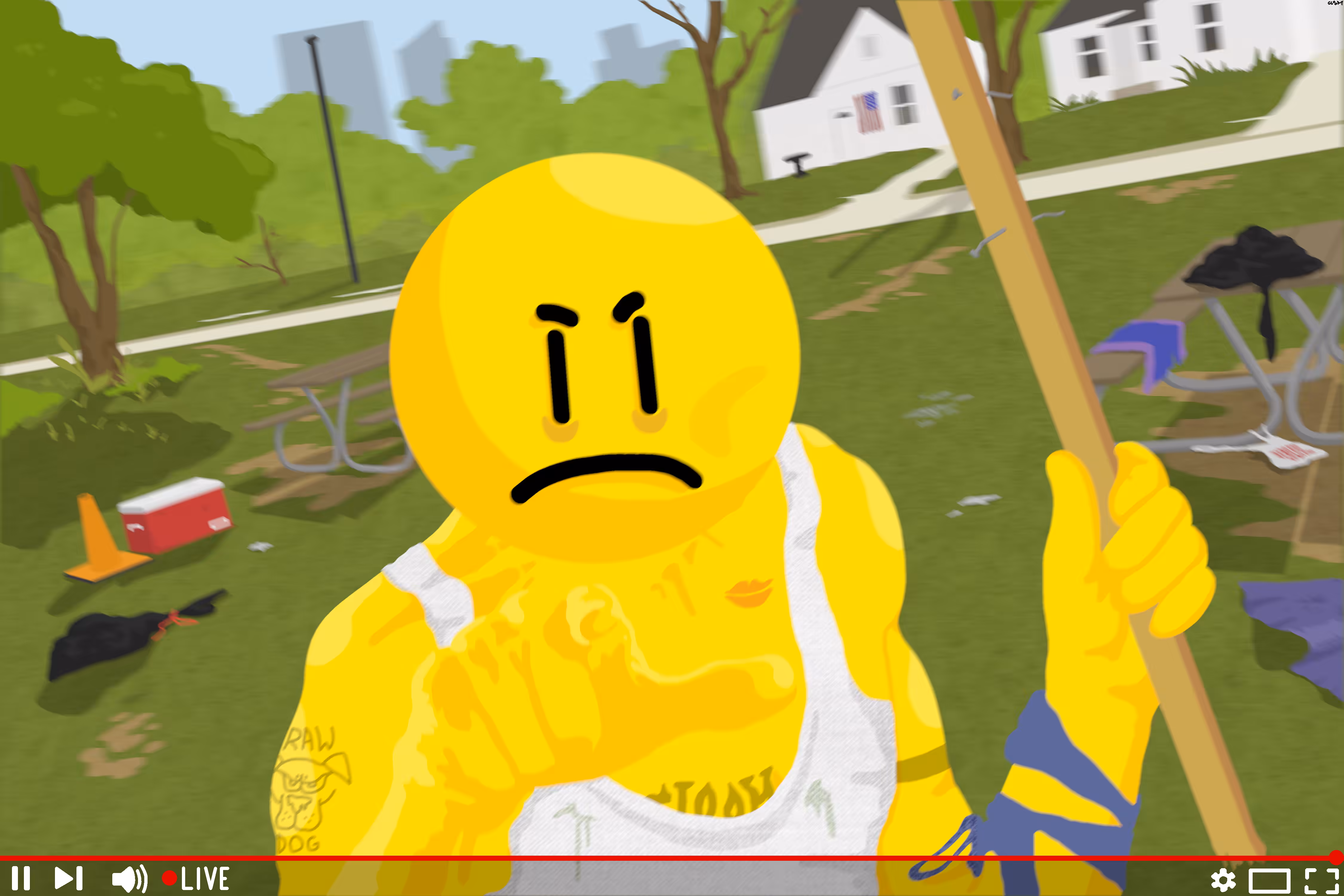 Gloomerican Dreams: "Charity" Livestreamer Attacked While Doing "Good Deed"