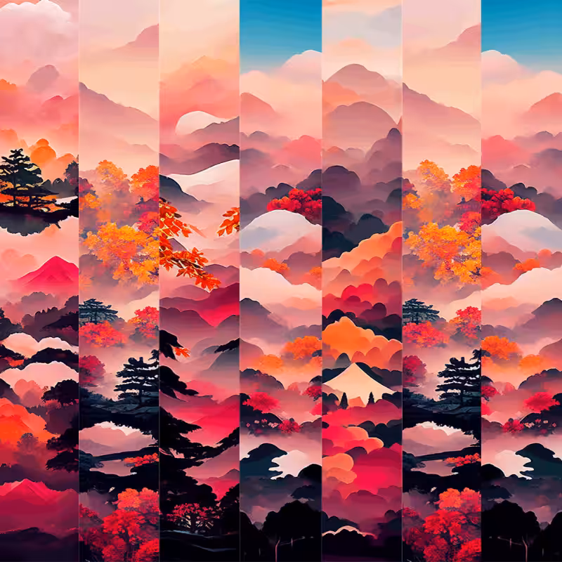 AI Japanese Autumn #1