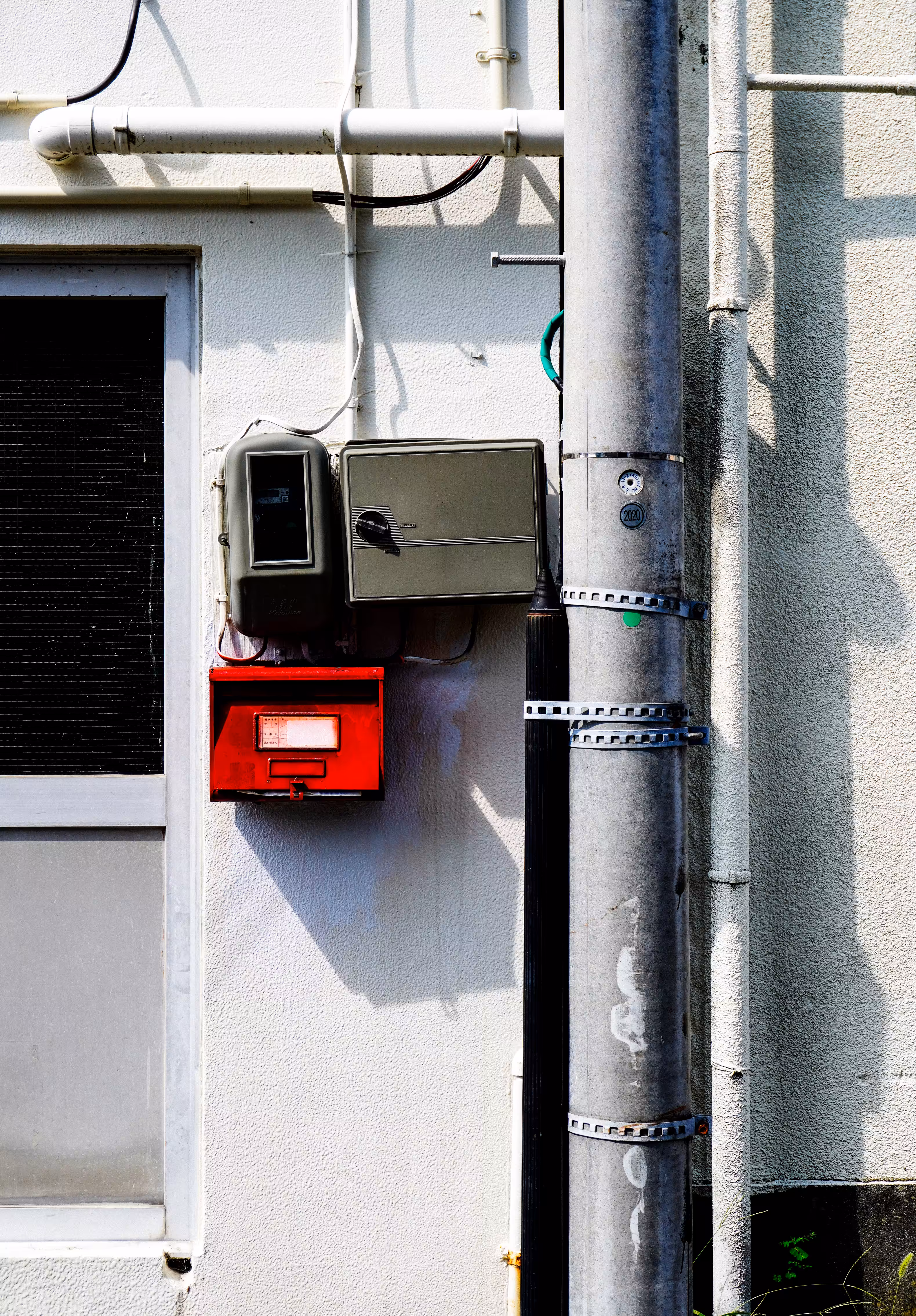 Red mailbox