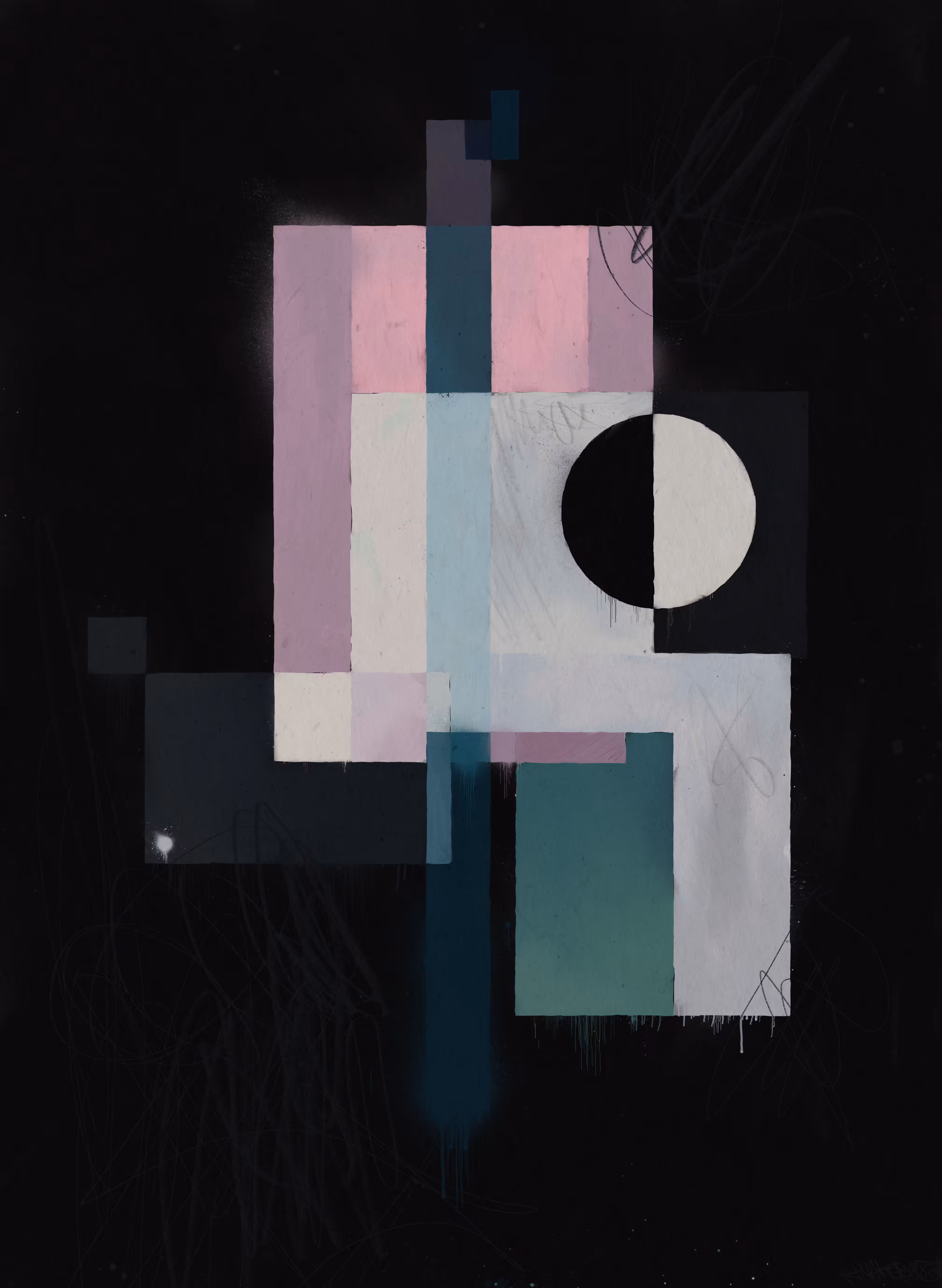 Abstrusive (Color-Painting)