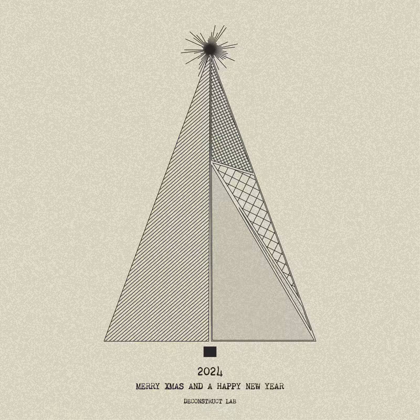 Have Yourself a Merry Little Geometric Tree #259