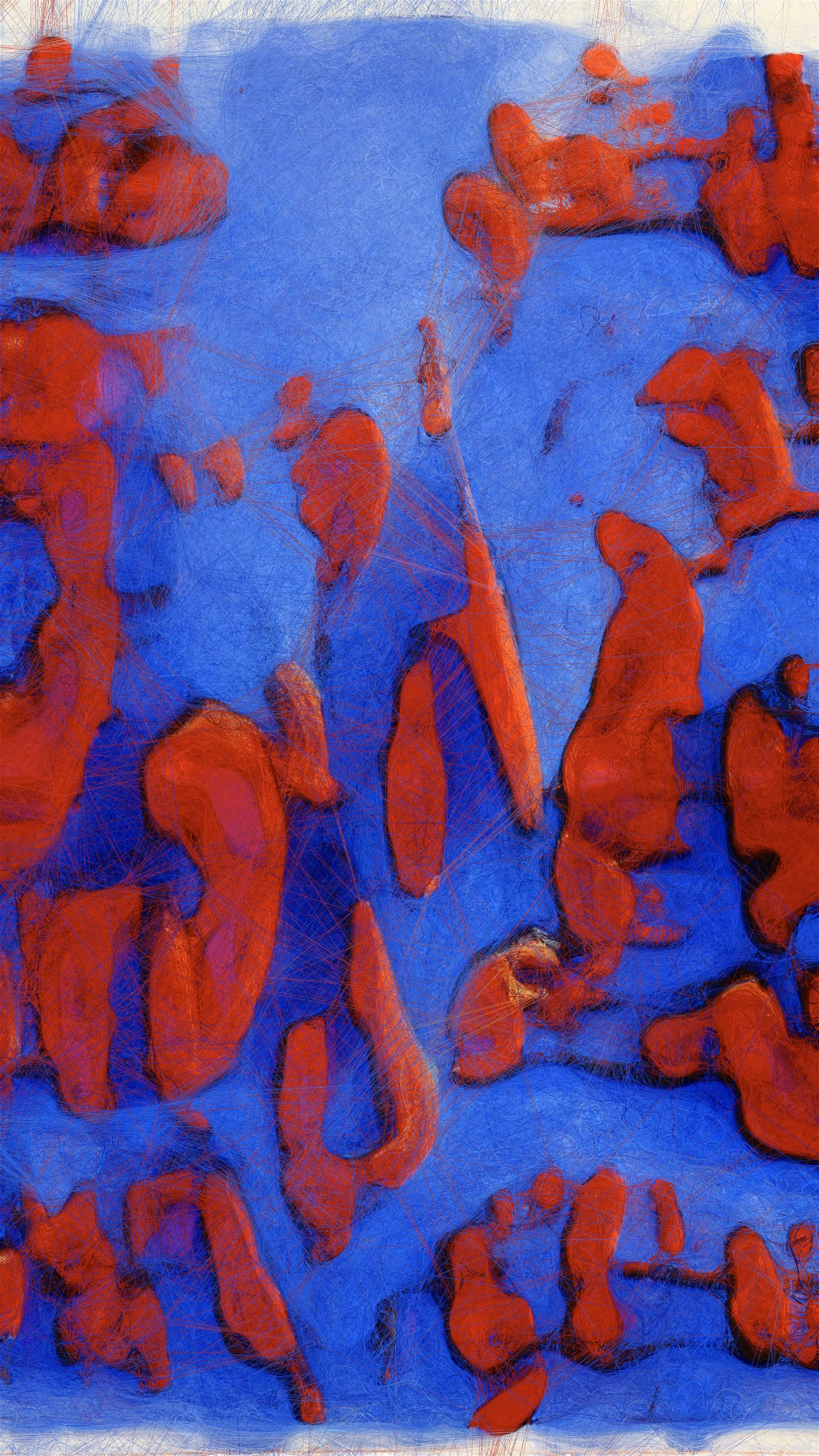 Unsupervised — Machine Hallucinations — MoMA Dreams — I #31