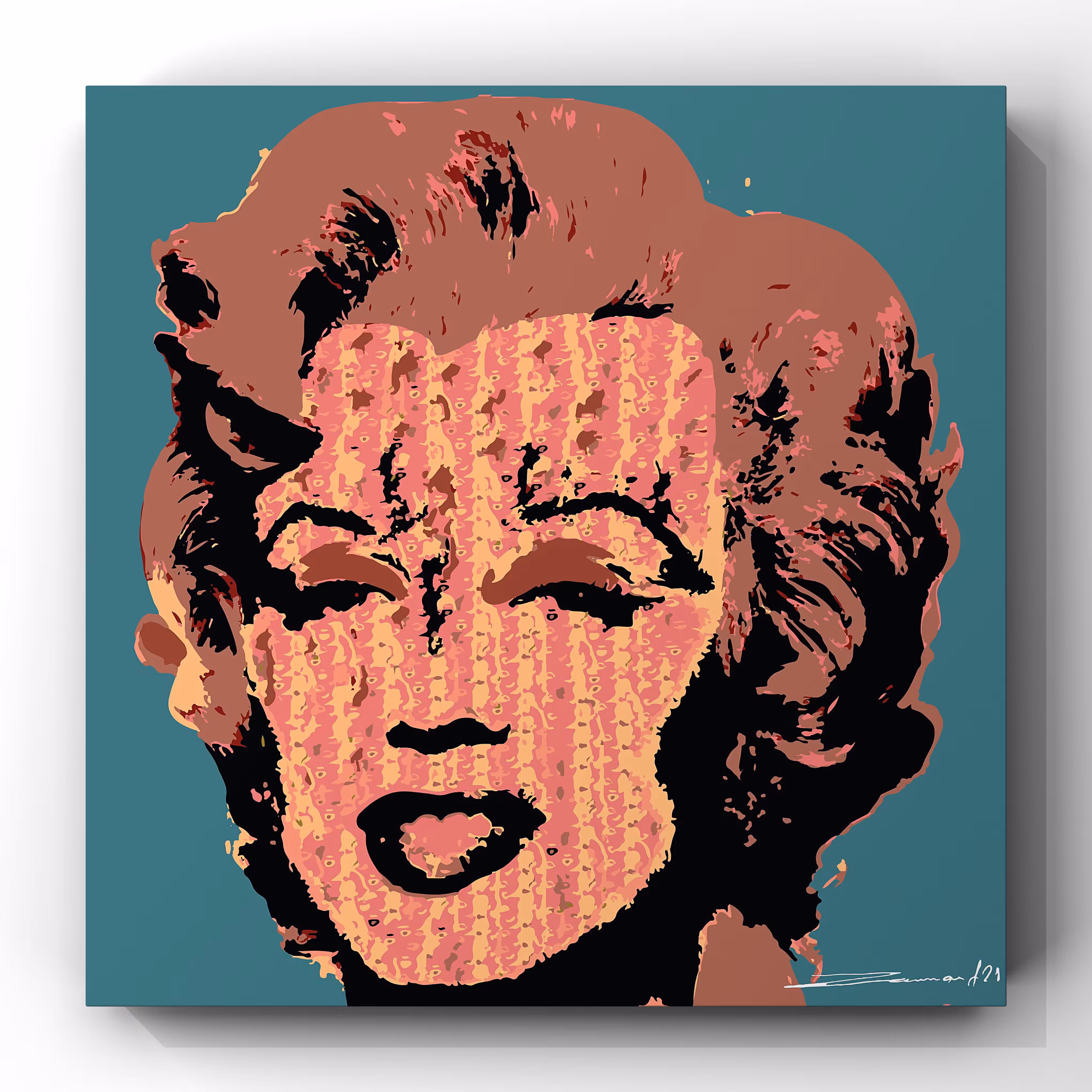 Marilyn Monroe #7 - Blue