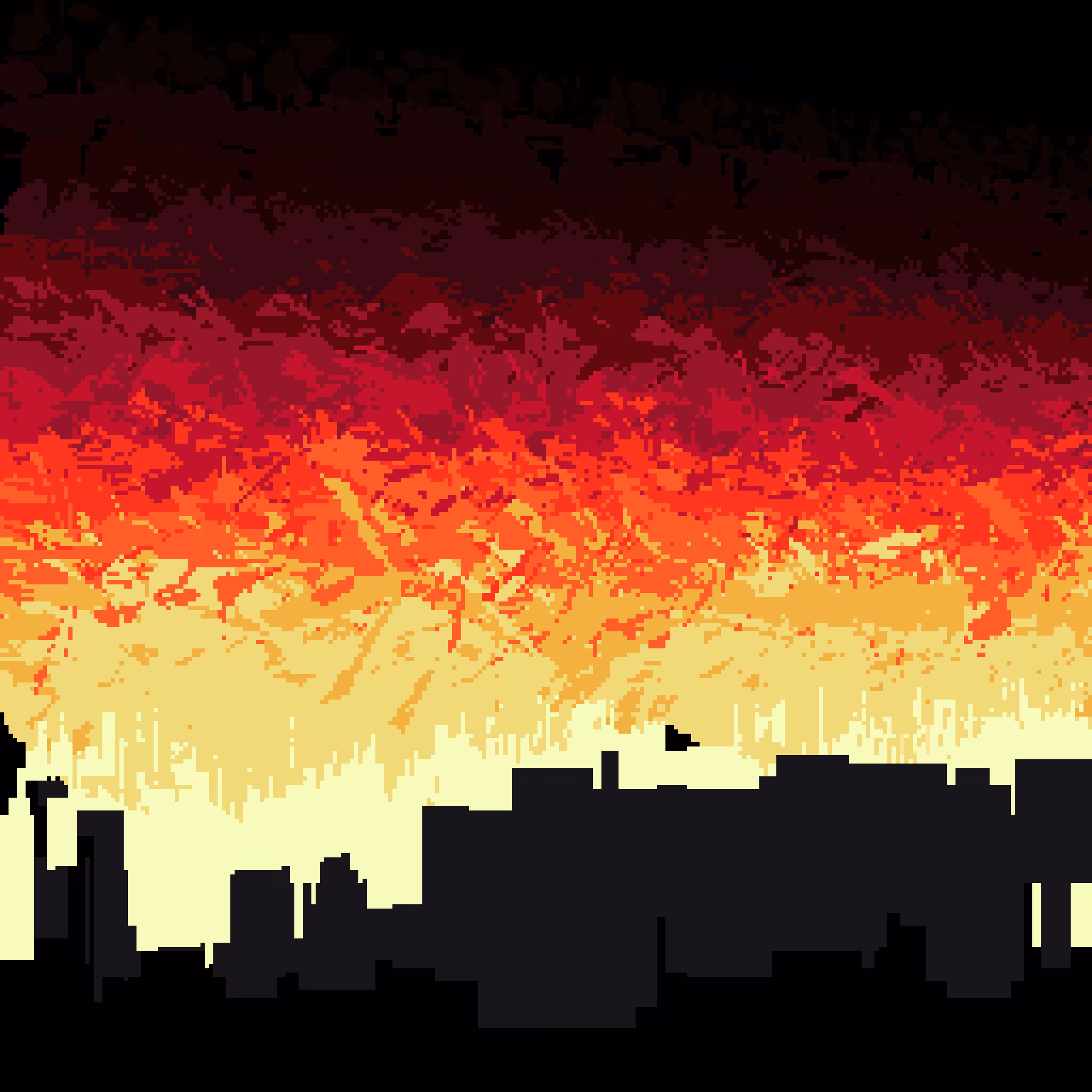 the city is burning #3