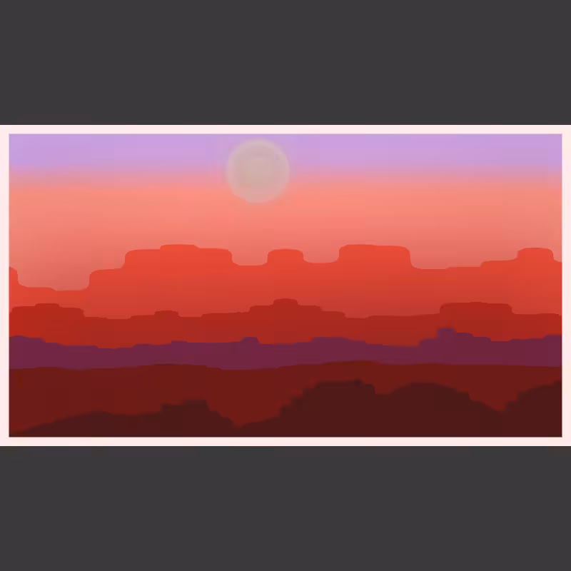 Minimal Scapes #9