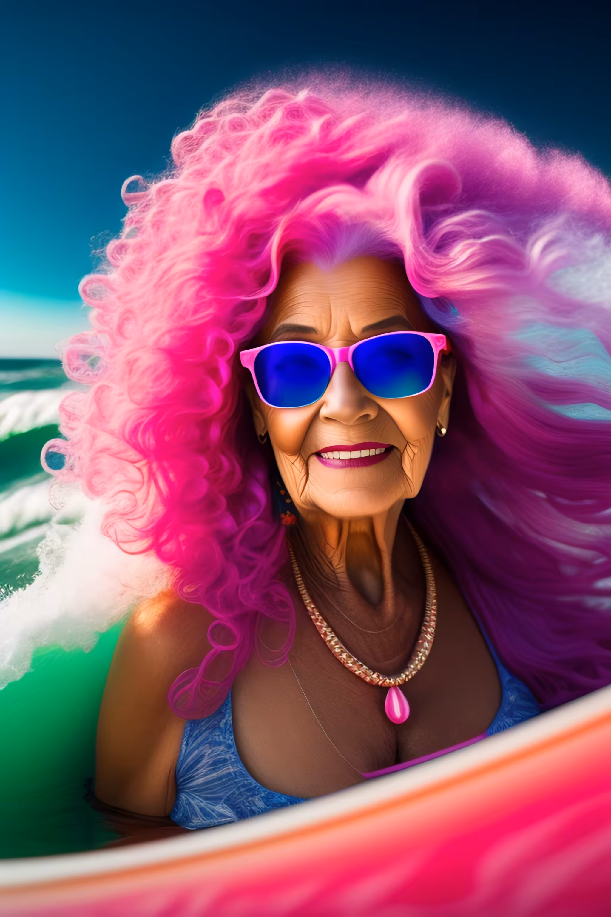 Granny surfer