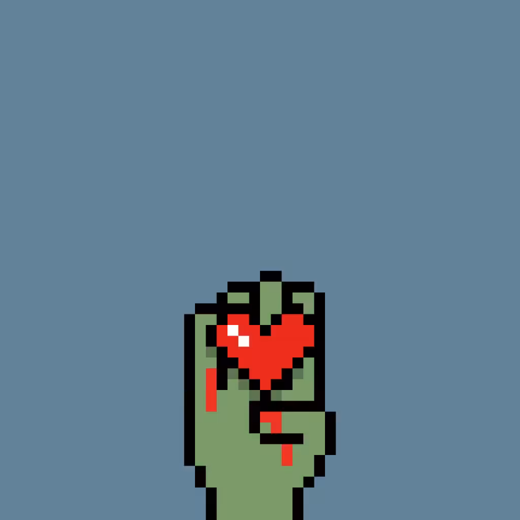 Punks Hands: Zombie Loves October