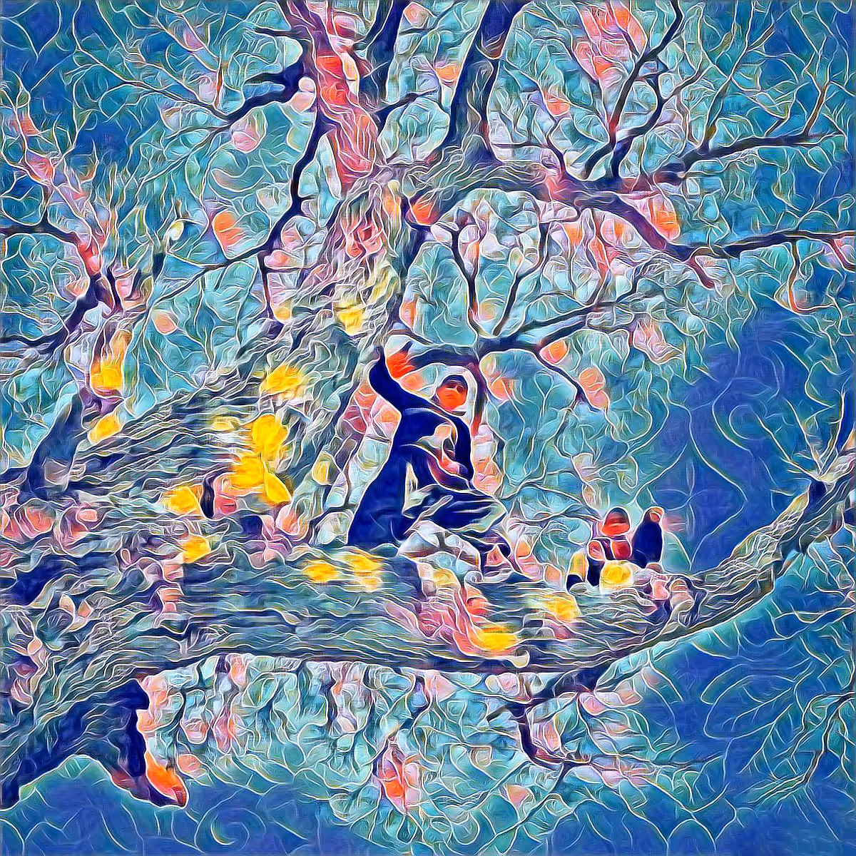 Tree and sky