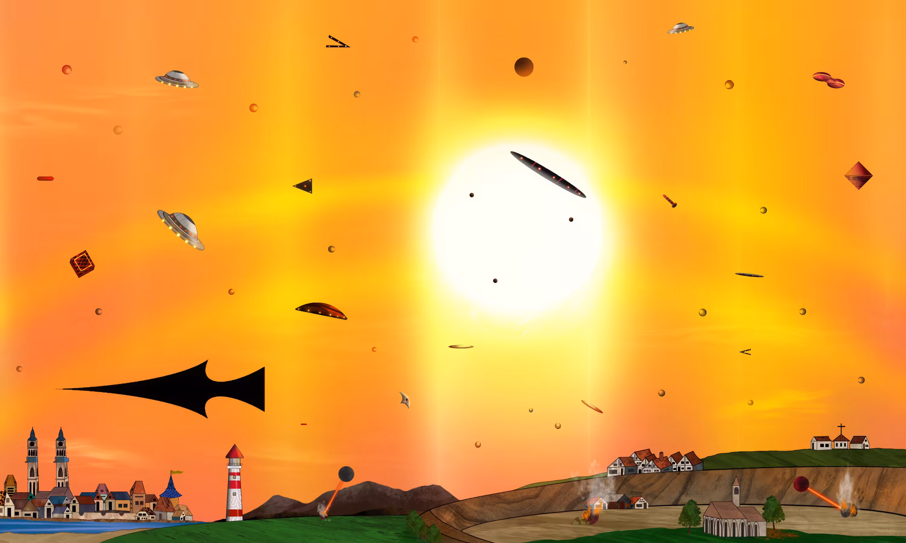 The 1561 Celestial Battle Over Nuremberg