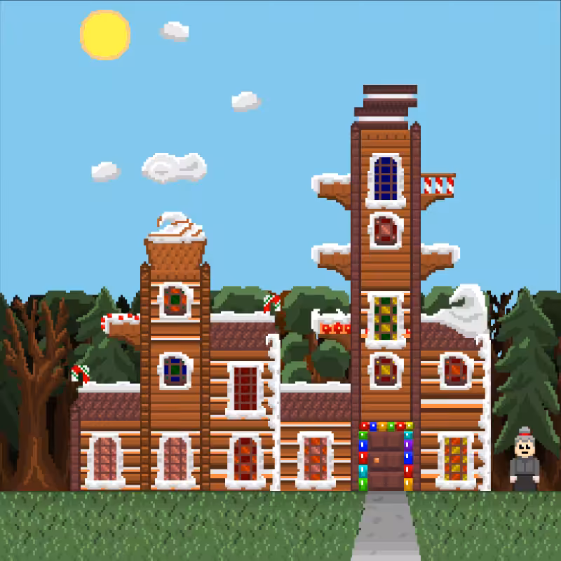 2D Mansion Candy House #65