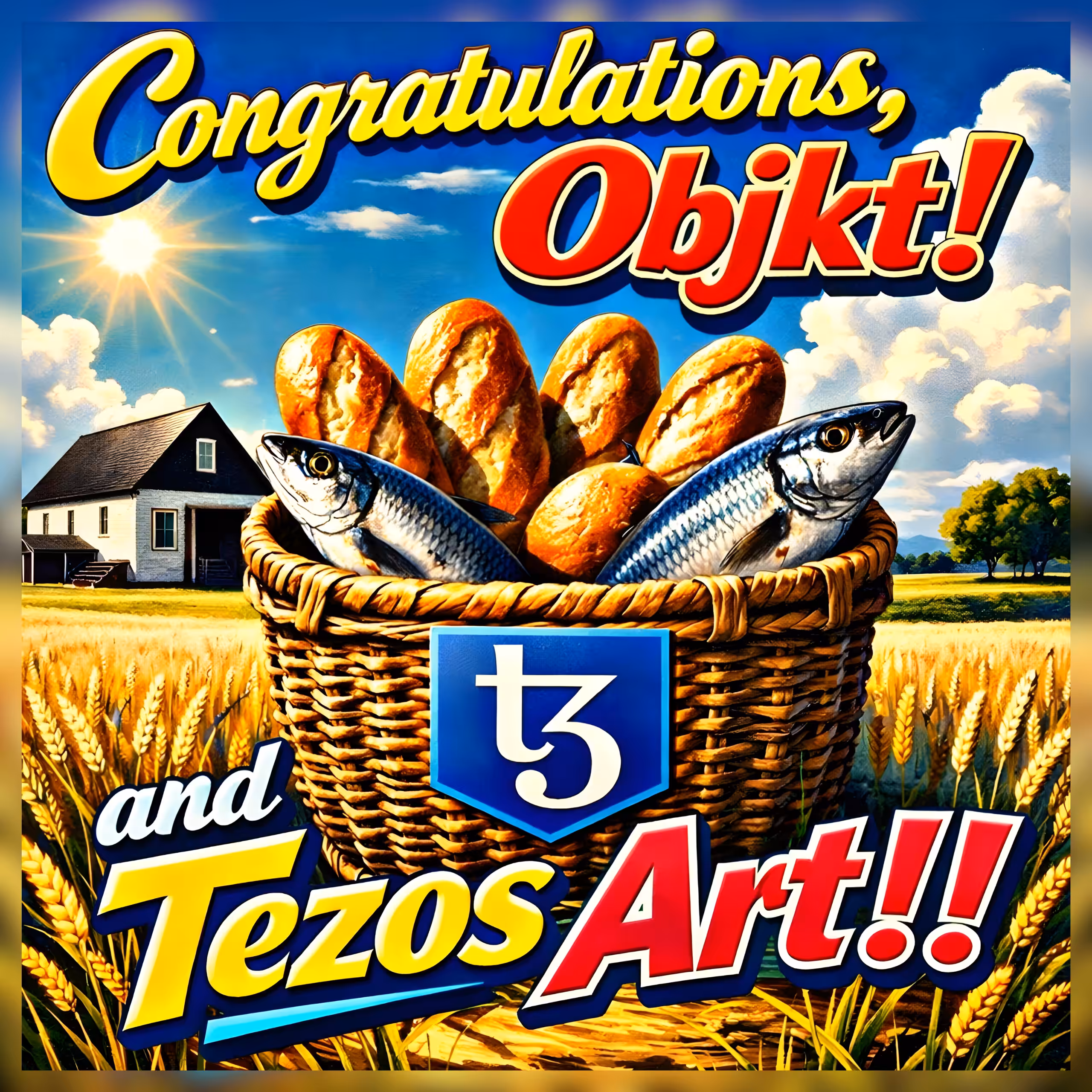 Congratulations Objkt and Tezos Art