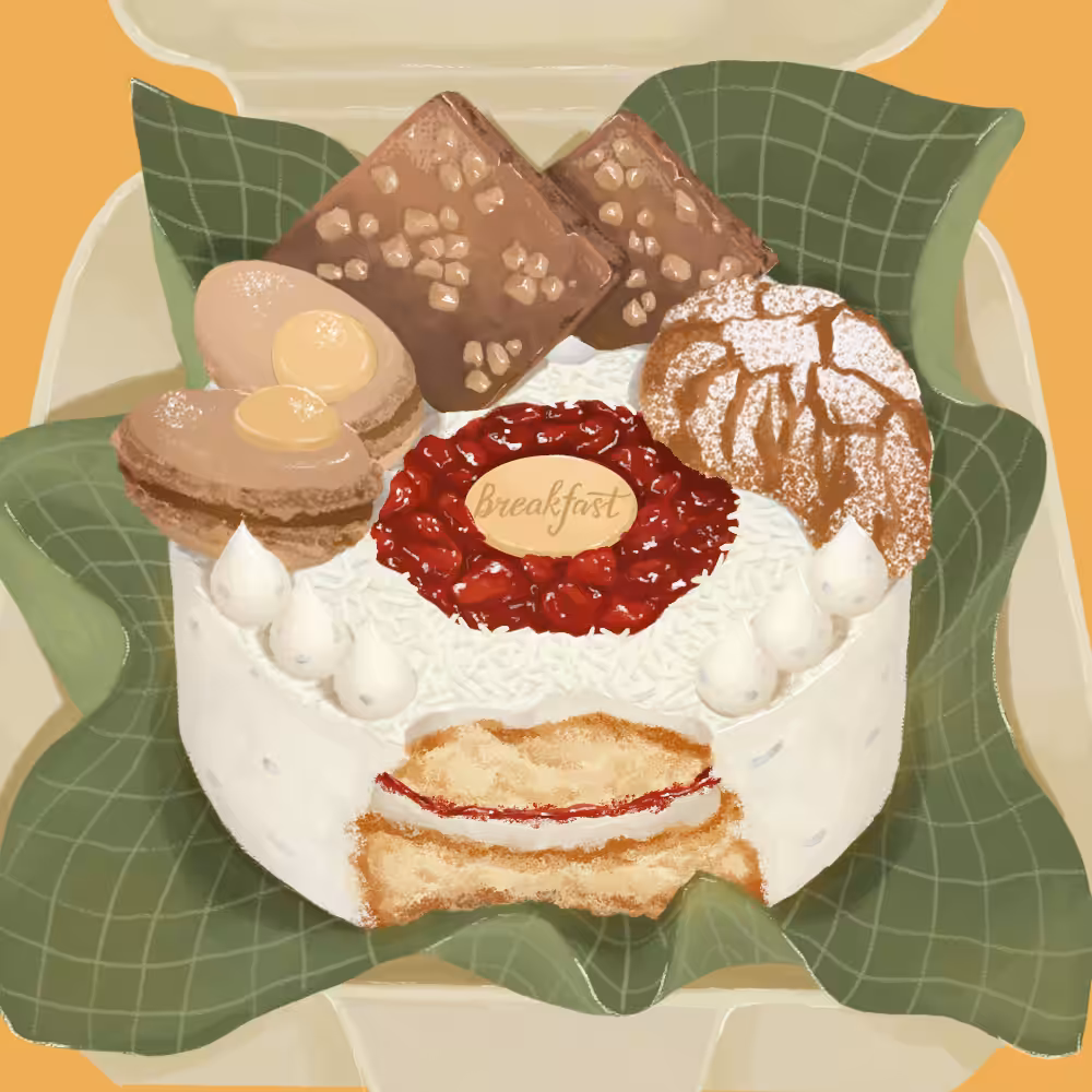 Oedoek Bento Cake