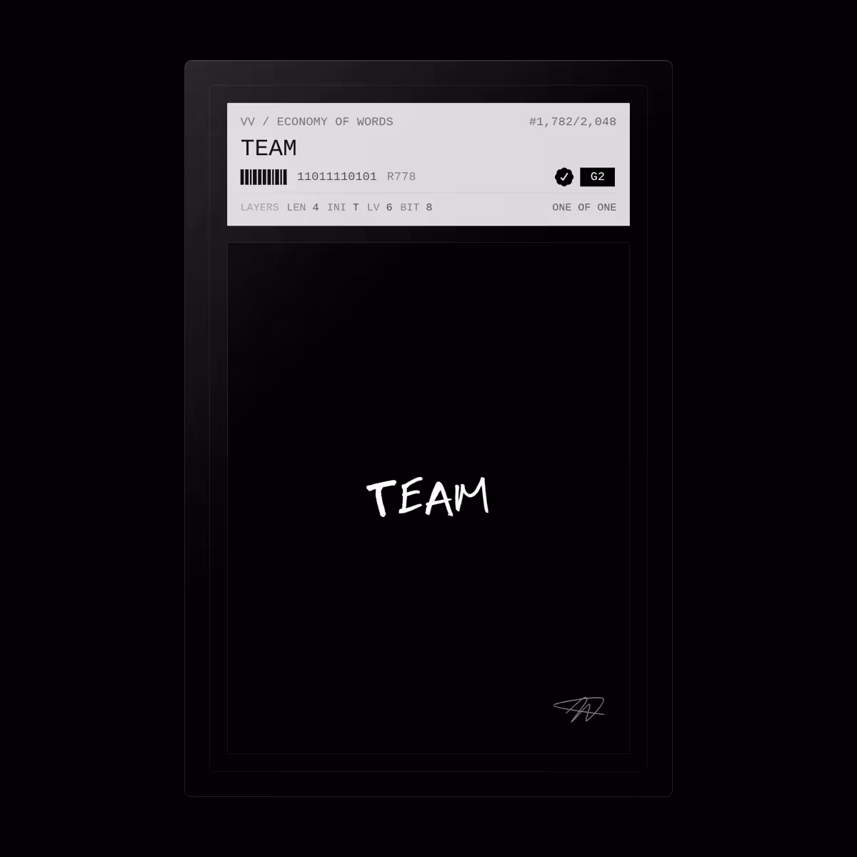 TEAM · #1782