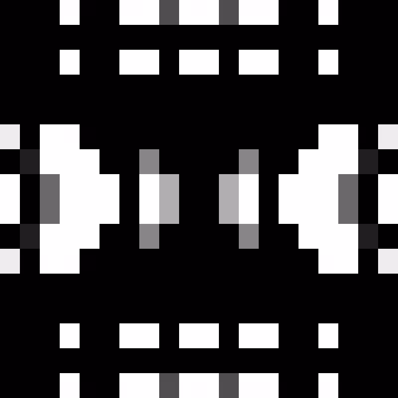 QR Glyphs Invaders #40